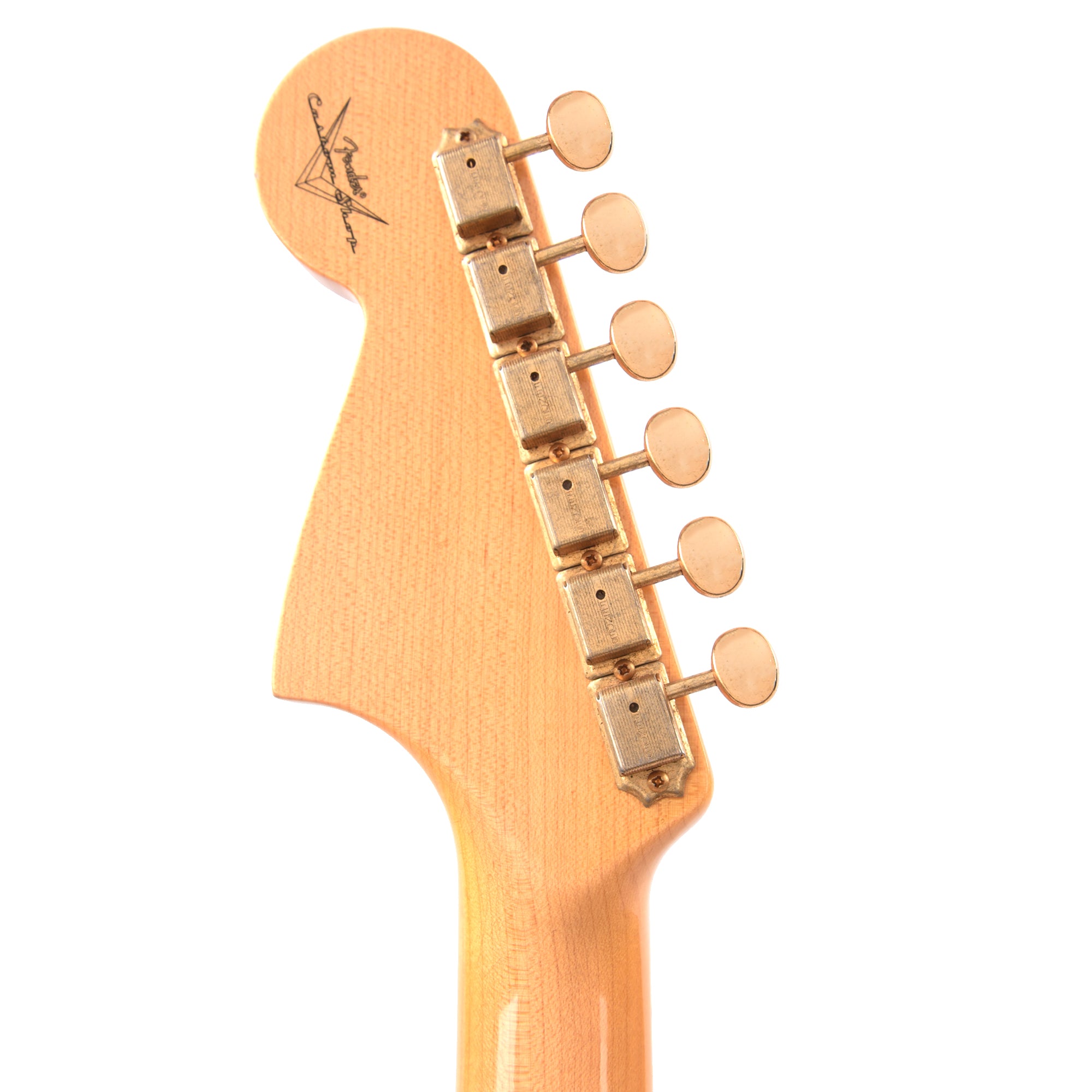 Fender Custom Shop 1966 Jaguar Ash Journeyman Relic Aged Natural Blonde w/Gold Hardware Electric Guitars / Solid Body