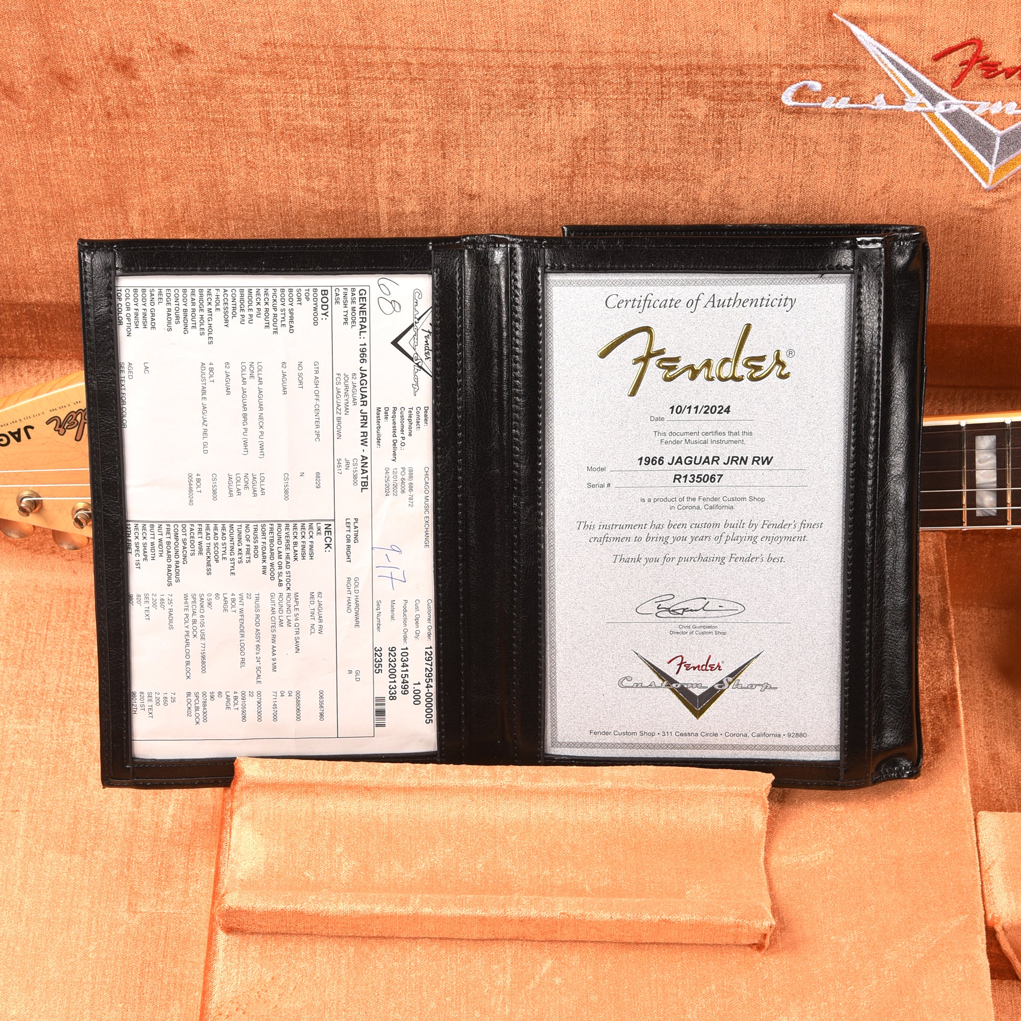 Fender Custom Shop 1966 Jaguar Ash Journeyman Relic Aged Natural Blonde w/Gold Hardware Electric Guitars / Solid Body