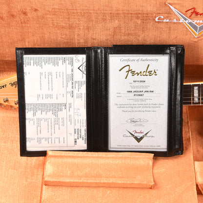 Fender Custom Shop 1966 Jaguar Ash Journeyman Relic Aged Natural Blonde w/Gold Hardware Electric Guitars / Solid Body