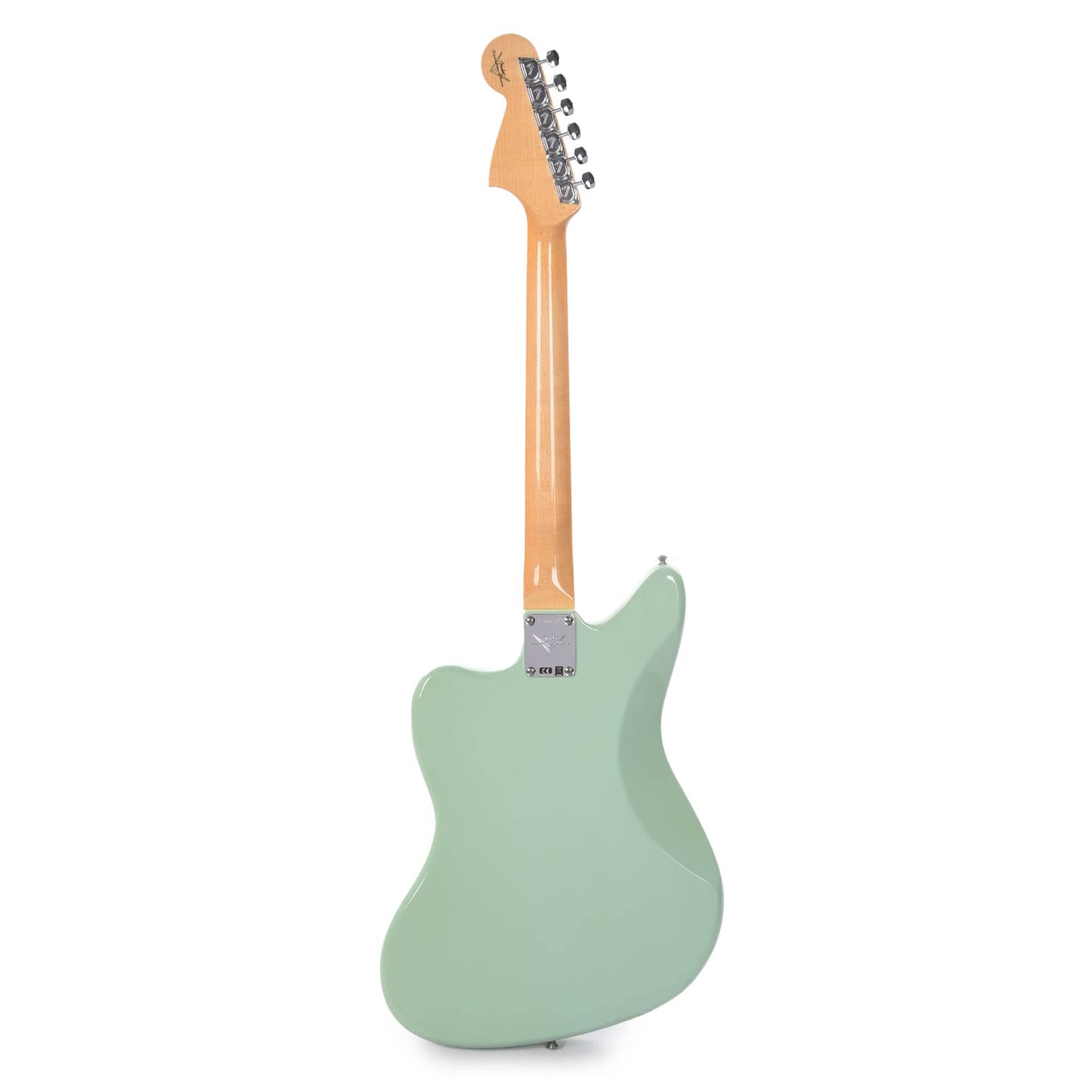 Fender Custom Shop 1966 Jaguar Deluxe Closet Classic Aged Surf Green Electric Guitars / Solid Body