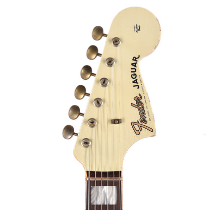 Fender Custom Shop 1966 Jaguar Heavy Relic Super Aged India Ivory Electric Guitars / Solid Body