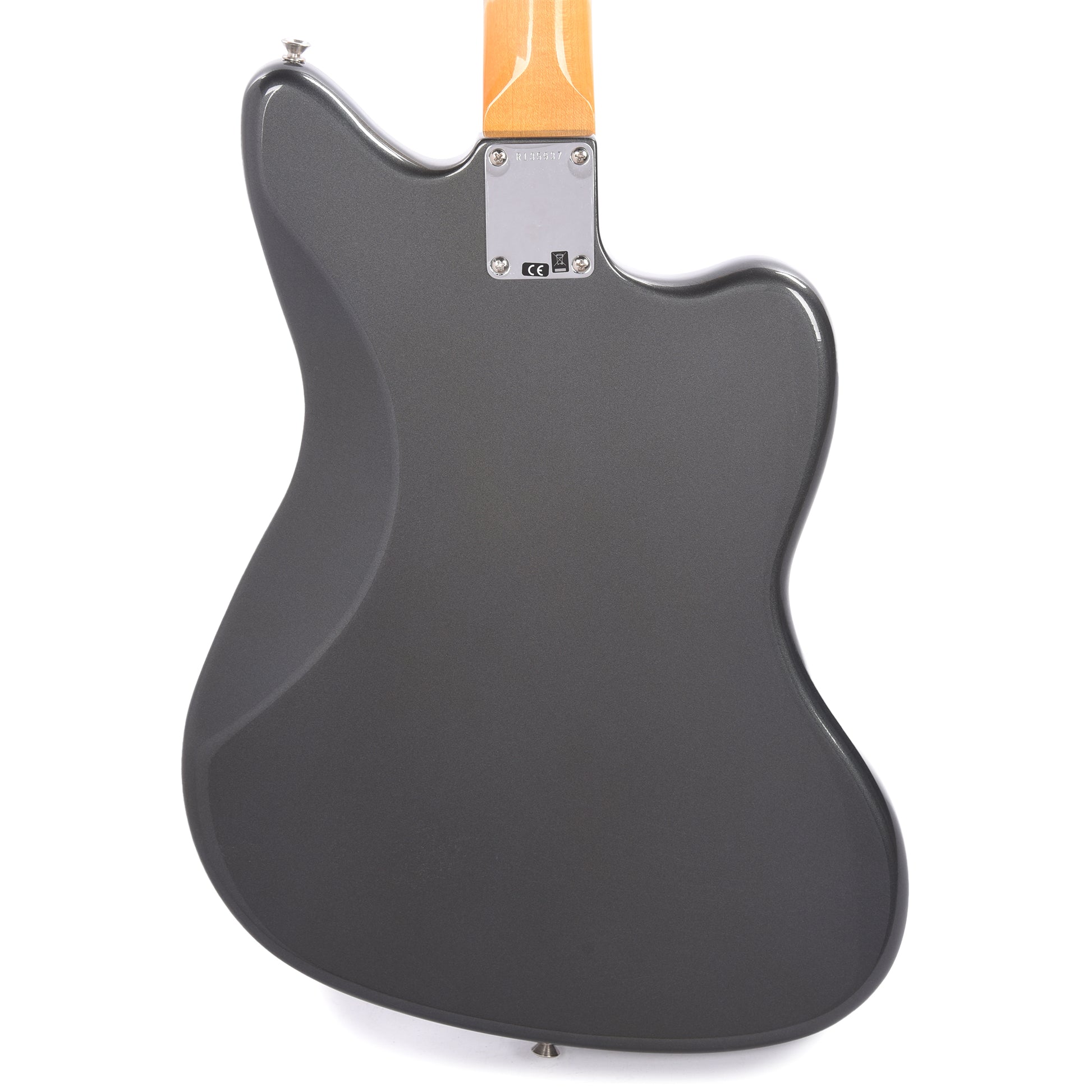 Fender Custom Shop 1966 Jazzmaster "Chicago Special" Deluxe Closet Classic Aged Charcoal Frost Metallic w/Matching Headcap LEFTY Electric Guitars / Solid Body