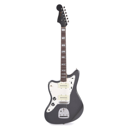Fender Custom Shop 1966 Jazzmaster "Chicago Special" Deluxe Closet Classic Aged Charcoal Frost Metallic w/Matching Headcap LEFTY Electric Guitars / Solid Body