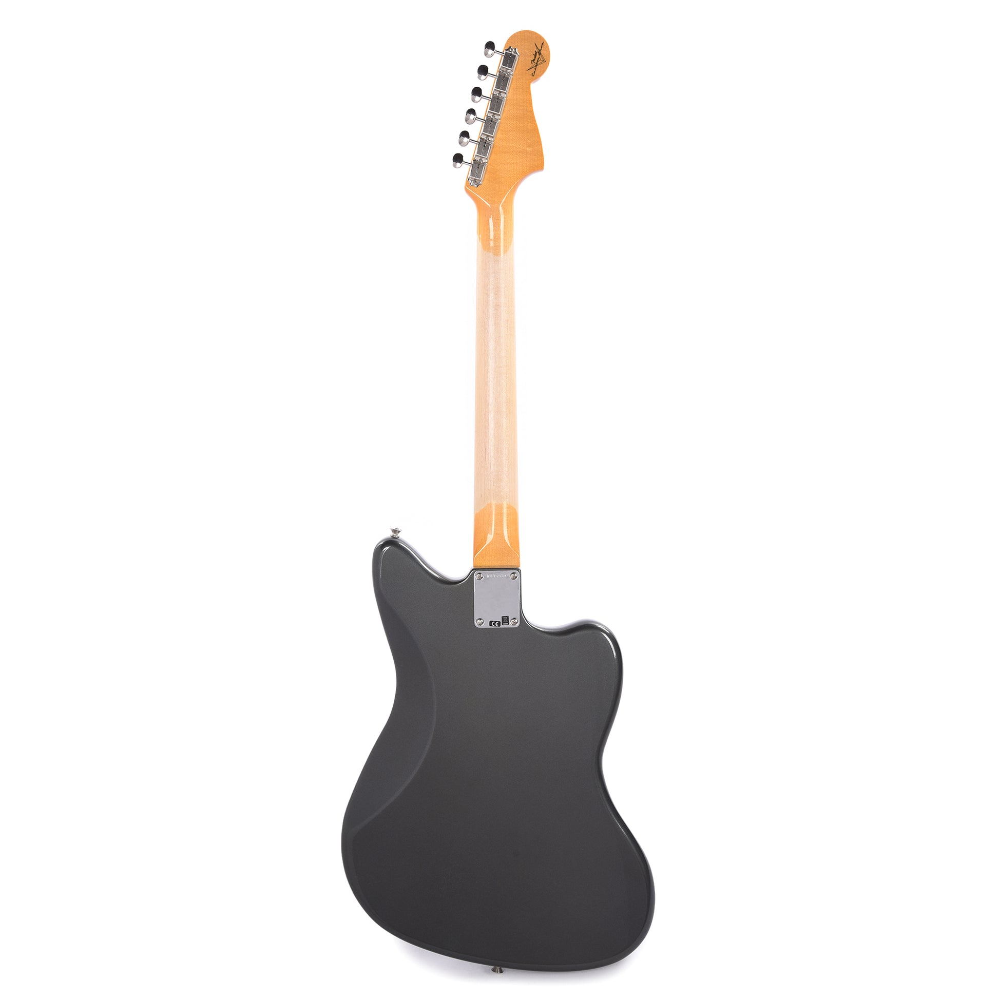 Fender Custom Shop 1966 Jazzmaster "Chicago Special" Deluxe Closet Classic Aged Charcoal Frost Metallic w/Matching Headcap LEFTY Electric Guitars / Solid Body