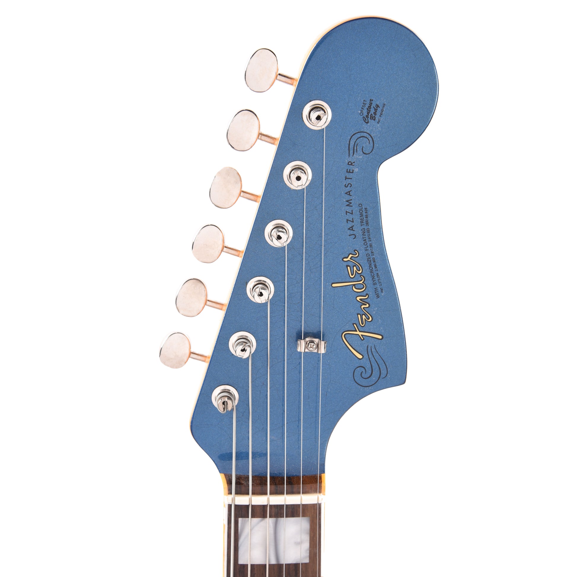 Fender Custom Shop 1966 Jazzmaster "Chicago Special" Deluxe Closet Classic Faded/Aged Baltic Blue w/Matching Headcap Electric Guitars / Solid Body