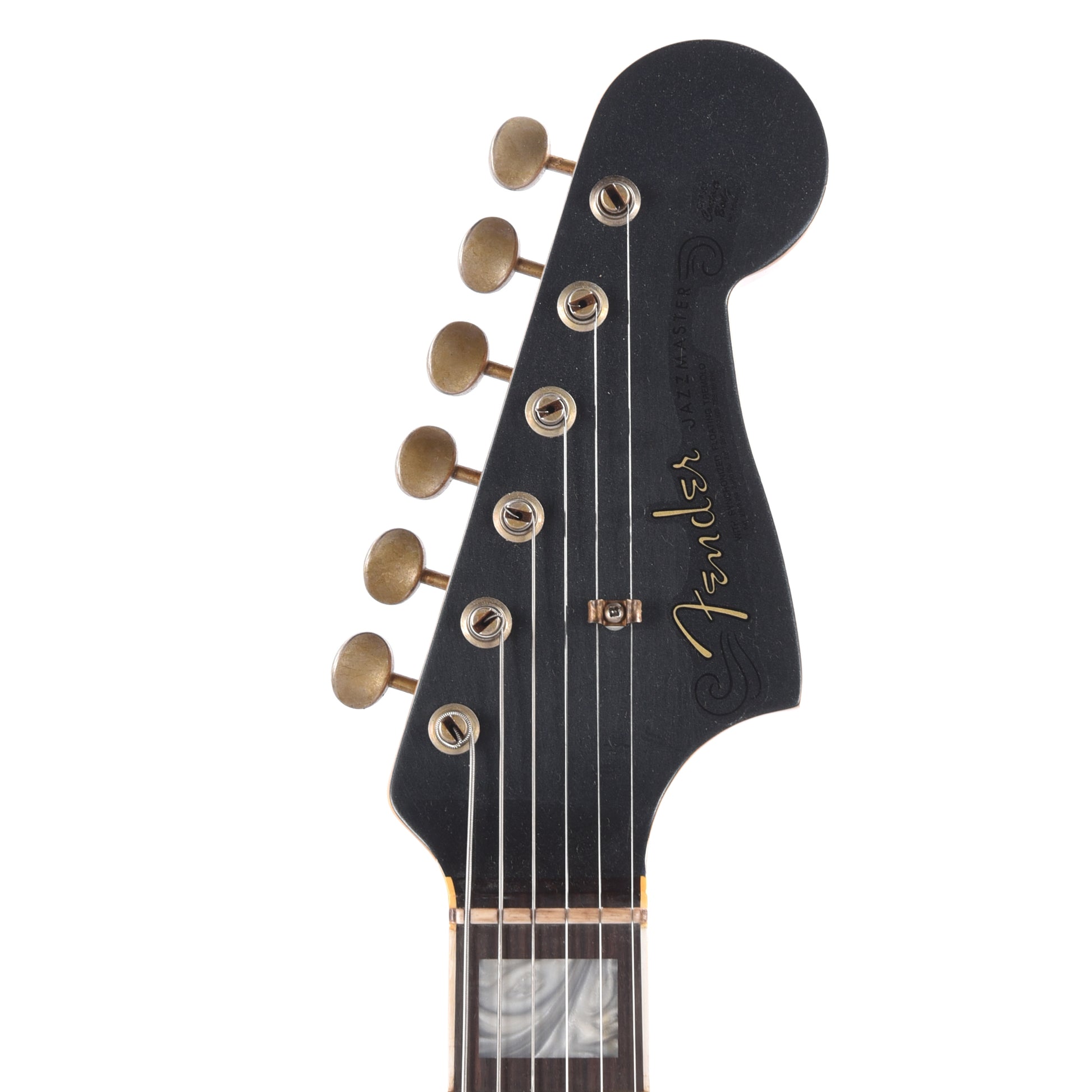 Fender Custom Shop 1966 Jazzmaster "Chicago Special" Journeyman Relic Aged Dark Lake Placid Blue w/Painted Headcap Electric Guitars / Solid Body