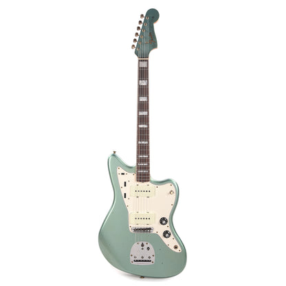Fender Custom Shop 1966 Jazzmaster "Chicago Special" Journeyman Relic Super Aged Teal Green Metallic w/Matching Headcap Electric Guitars / Solid Body