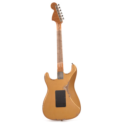 Fender Custom Shop 1966 Stratocaster HSS Relic Faded Sunrise Gold Apprentice Built by Dylan Delpizzo w/Novak GTX-HMB Electric Guitars / Solid Body