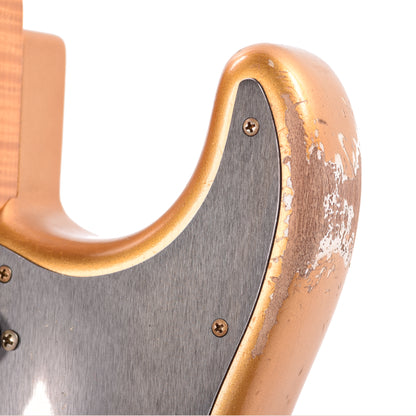 Fender Custom Shop 1966 Stratocaster HSS Relic Faded Sunrise Gold Apprentice Built by Dylan Delpizzo w/Novak GTX-HMB Electric Guitars / Solid Body