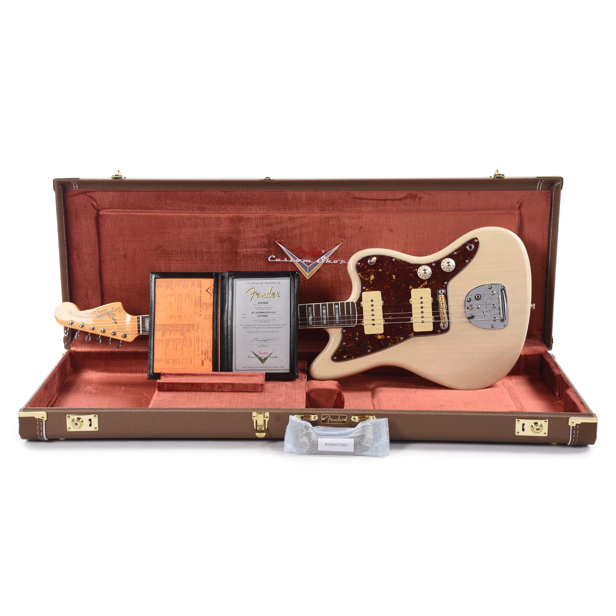 Fender Custom Shop 1967 Jazzmaster Deluxe Closet Classic Vintage Blonde Electric Guitars / Solid Body