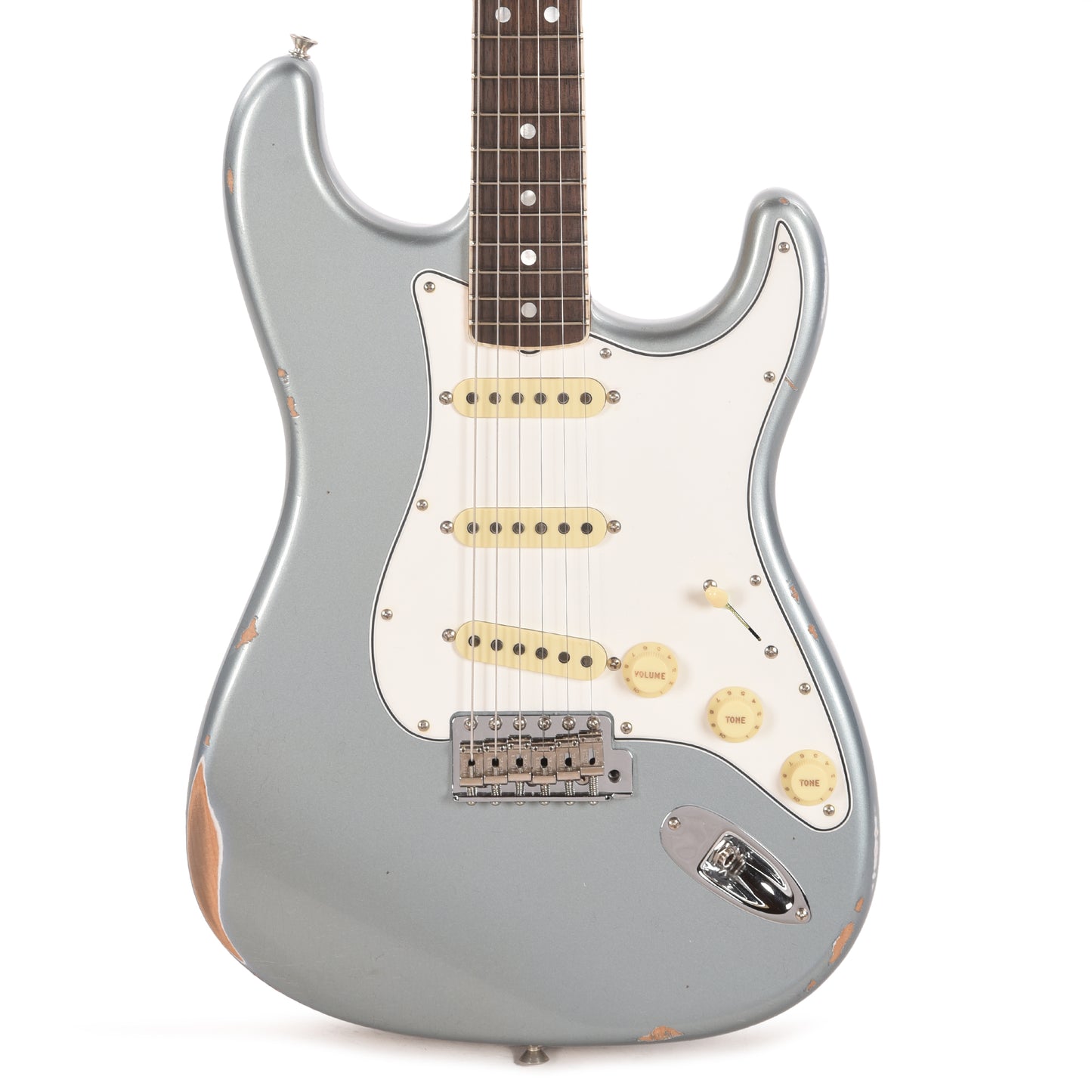 Fender Custom Shop 1967 Stratocaster Relic with Closet Classic Hardware Aged Blue Ice Metallic Electric Guitars / Solid Body