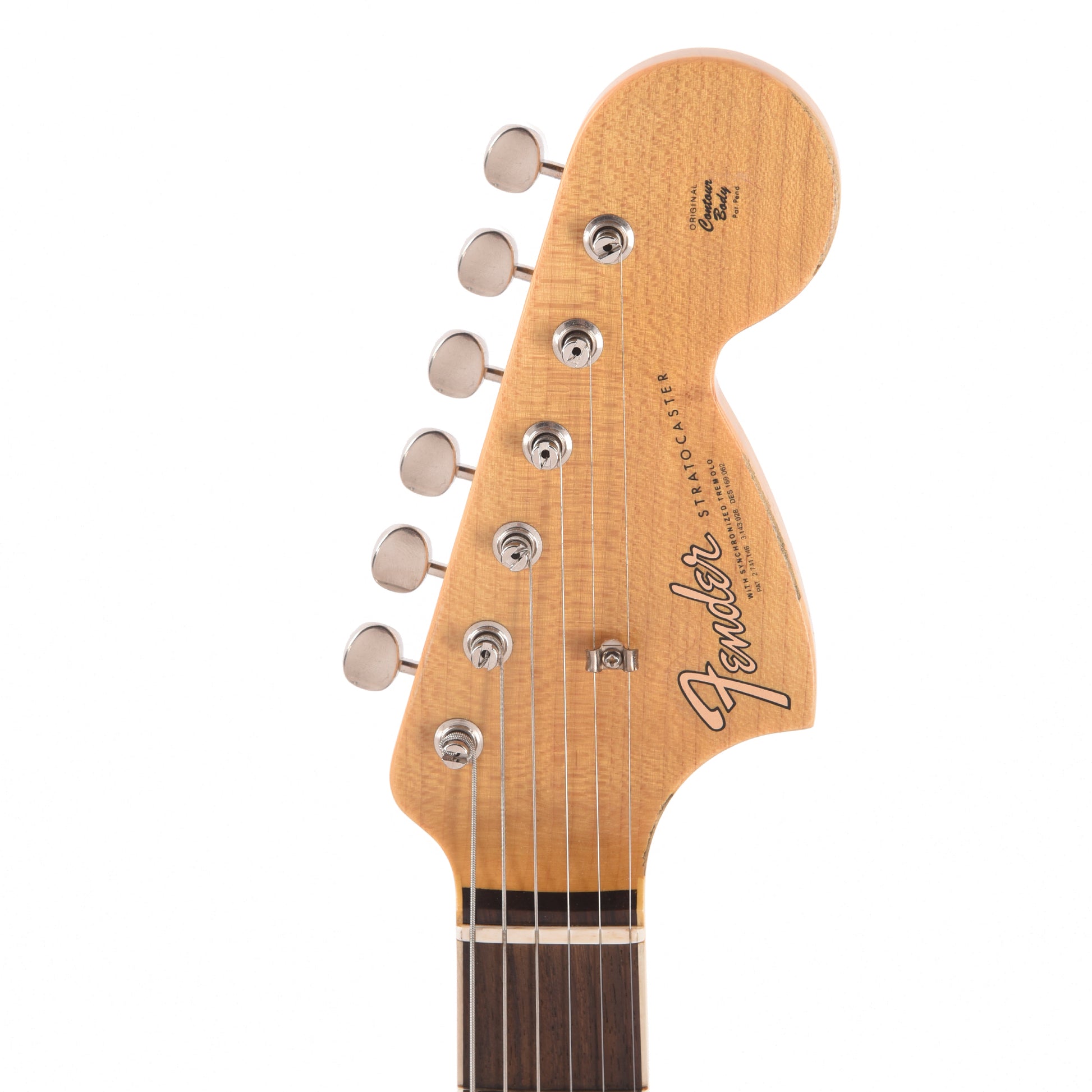 Fender Custom Shop 1967 Stratocaster Relic with Closet Classic Hardware Aged Blue Ice Metallic Electric Guitars / Solid Body