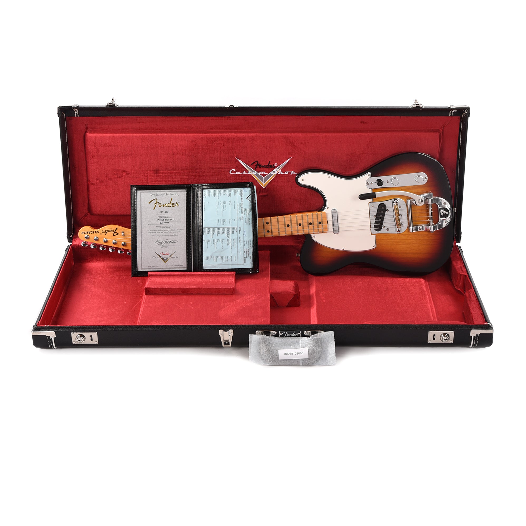 Fender Custom Shop 1967 Telecaster Deluxe Closet Closet 3-Color Sunburst Electric Guitars / Solid Body