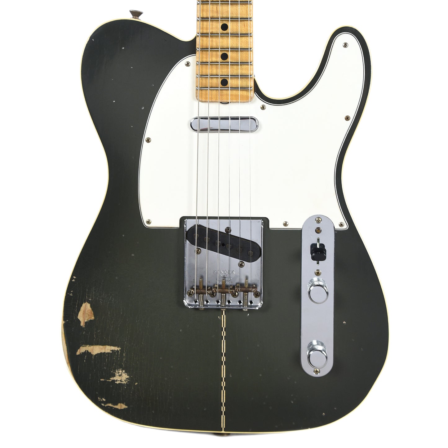 Fender Custom Shop 1967 Telecaster Luthier Olive Green Master Built by Dennis Galuszka Electric Guitars / Solid Body