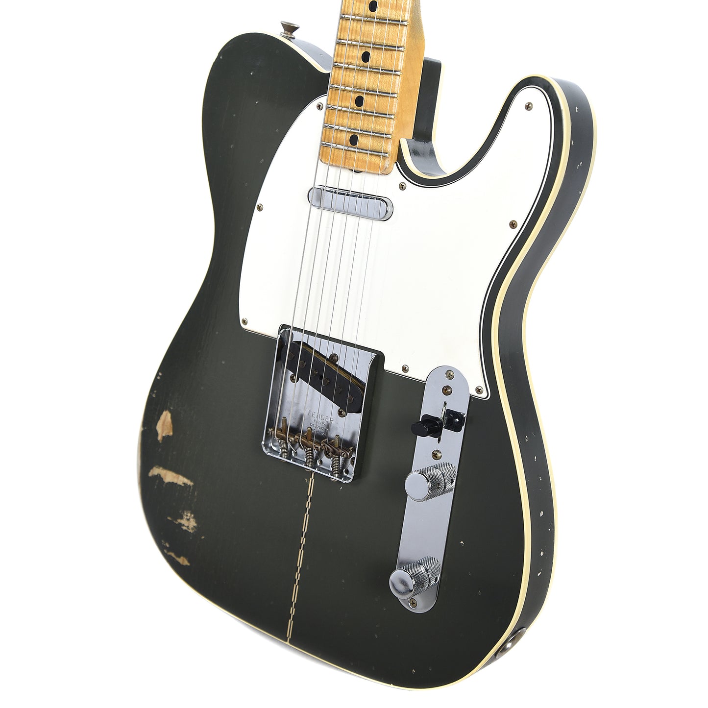 Fender Custom Shop 1967 Telecaster Luthier Olive Green Master Built by Dennis Galuszka Electric Guitars / Solid Body