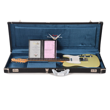 Fender Custom Shop 1968 Custom Telecaster "Chicago Special" Deluxe Closet Classic Aged Smoke Green Top w/Anniversary Green Back & Side Electric Guitars / Solid Body