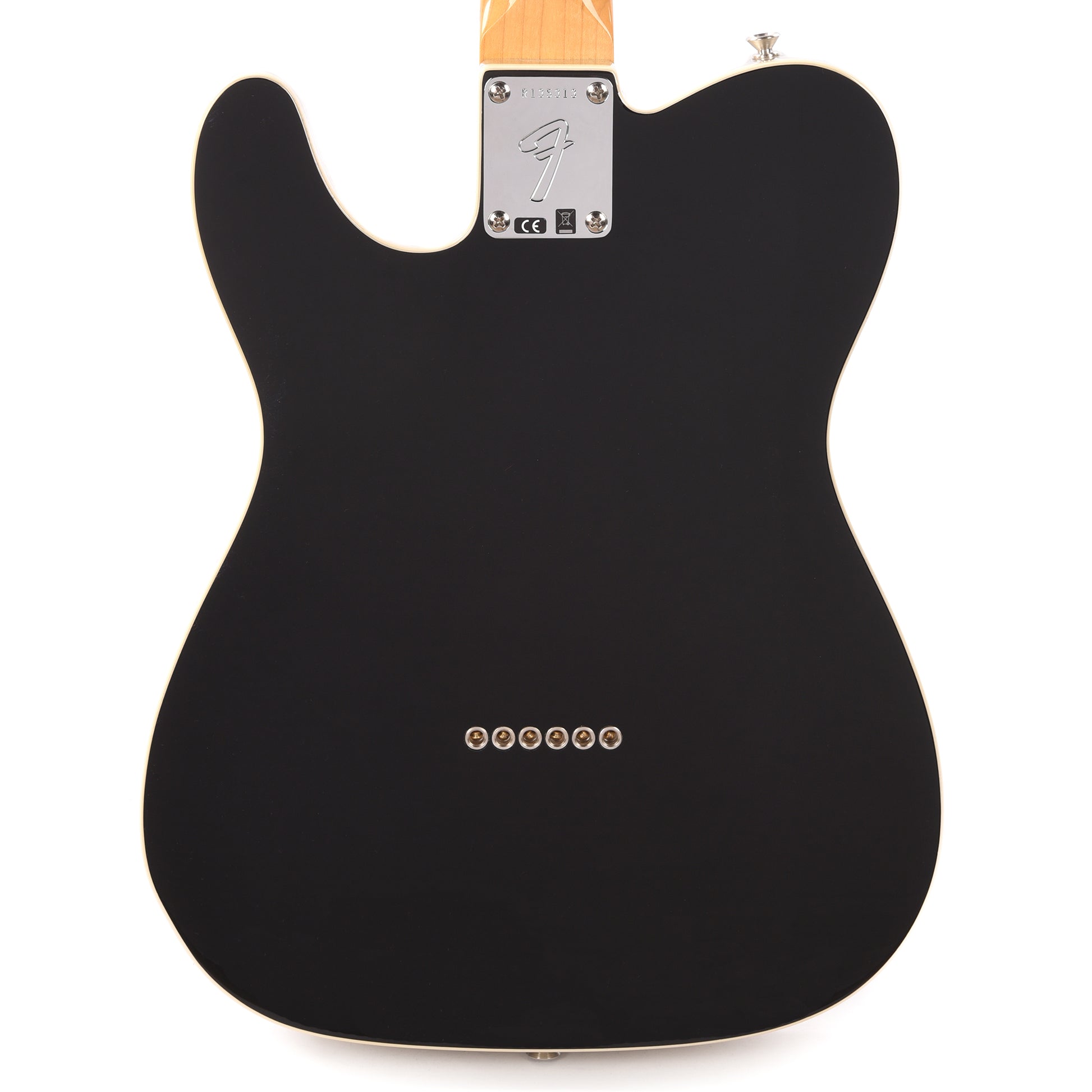 Fender Custom Shop 1968 Custom Telecaster "Chicago Special" NOS Aged Black Top & Back w/Inca Silver Side Electric Guitars / Solid Body