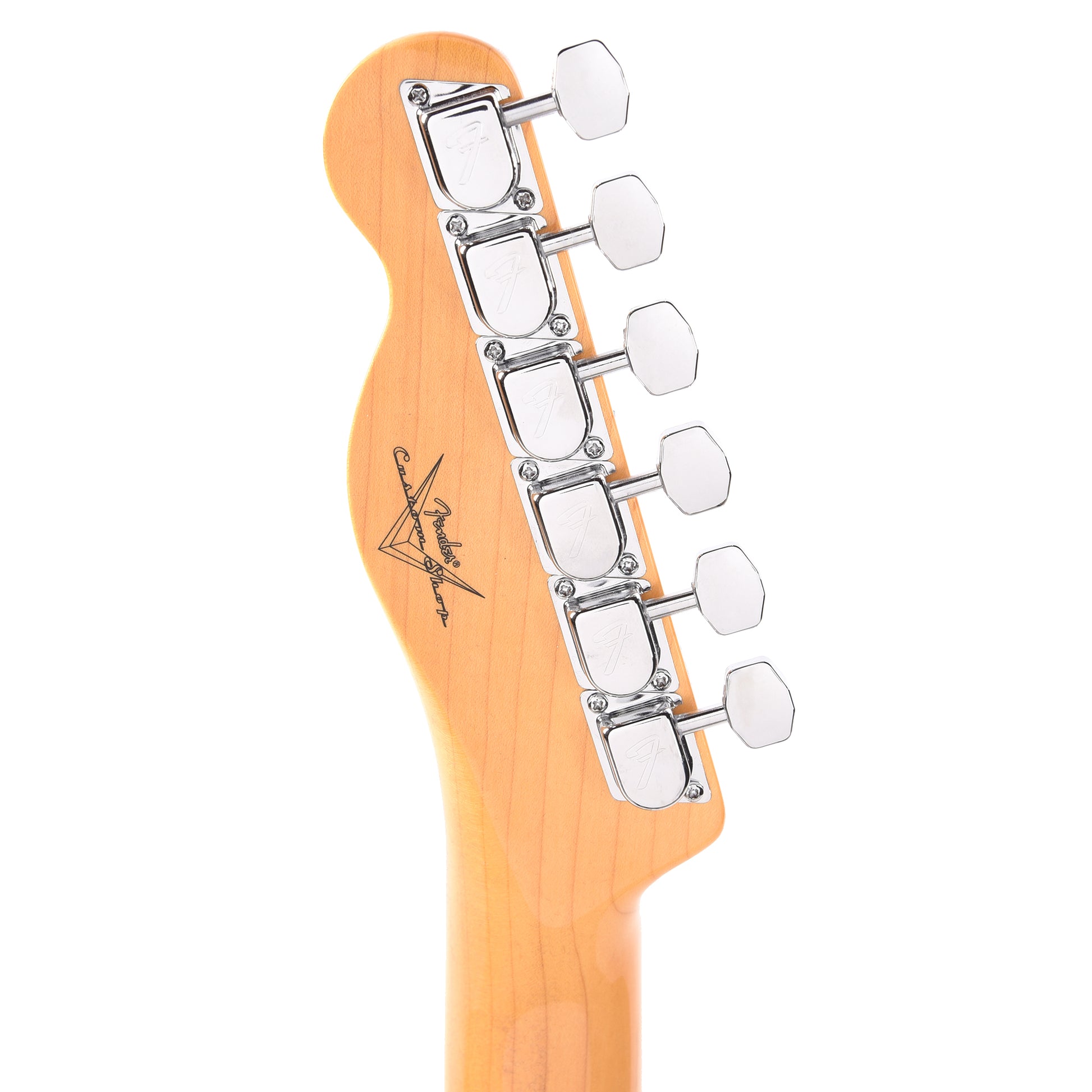 Fender Custom Shop 1968 Custom Telecaster "Chicago Special" NOS Aged Black Top & Back w/Inca Silver Side Electric Guitars / Solid Body