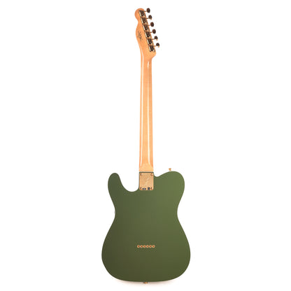 Fender Custom Shop 1968 Custom Telecaster "Chicago Special" NOS Aged Cadillac Green Top & Back w/Aztec Gold Side Electric Guitars / Solid Body