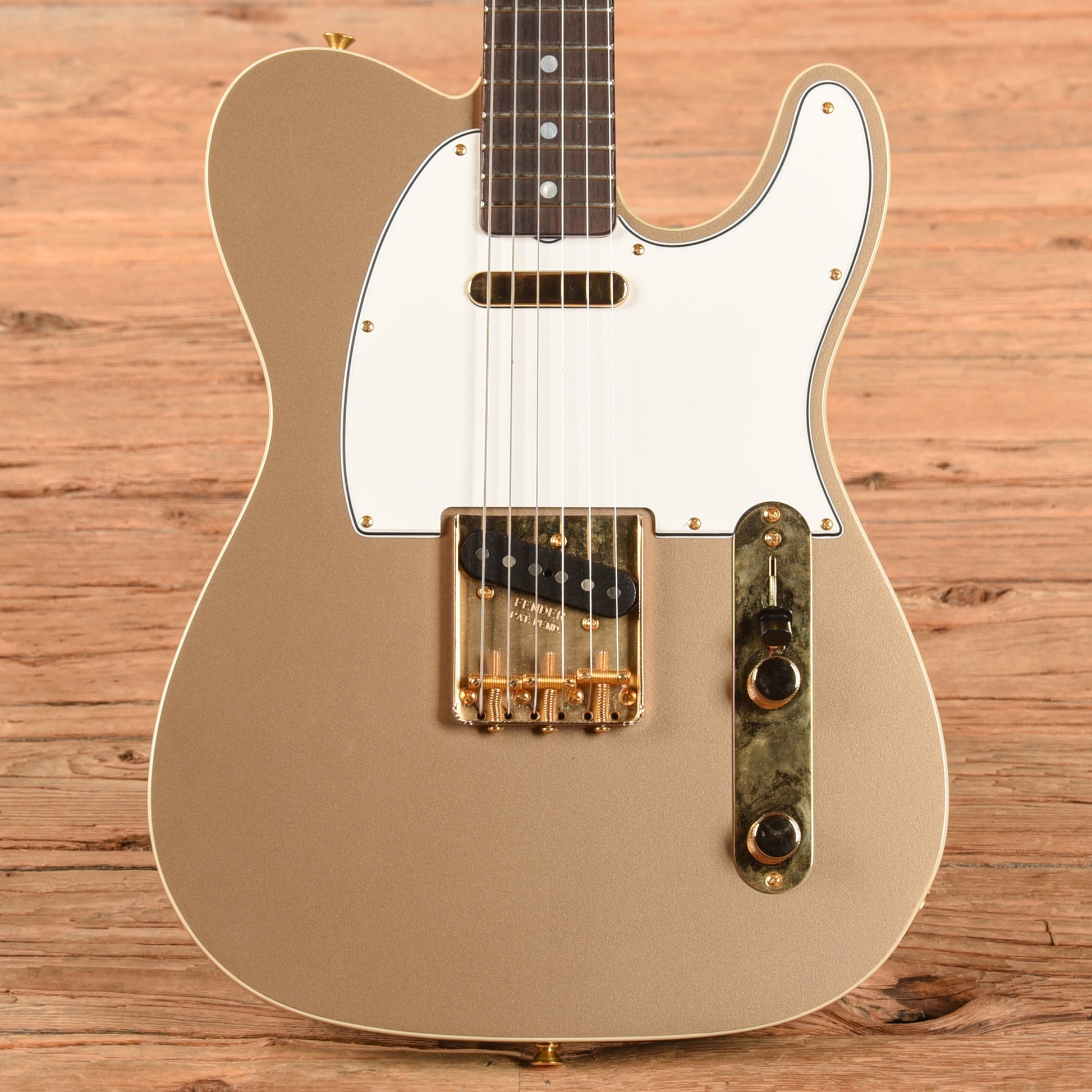 Fender Custom Shop 1968 Custom Telecaster "Chicago Special" NOS Aged Shoreline Gold Top & Back w/Cadillac Green Side 2025 Electric Guitars / Solid Body