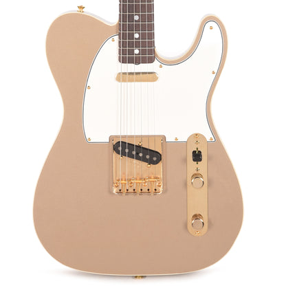 Fender Custom Shop 1968 Custom Telecaster "Chicago Special" NOS Aged Shoreline Gold Top & Back w/Cadillac Green Side Electric Guitars / Solid Body