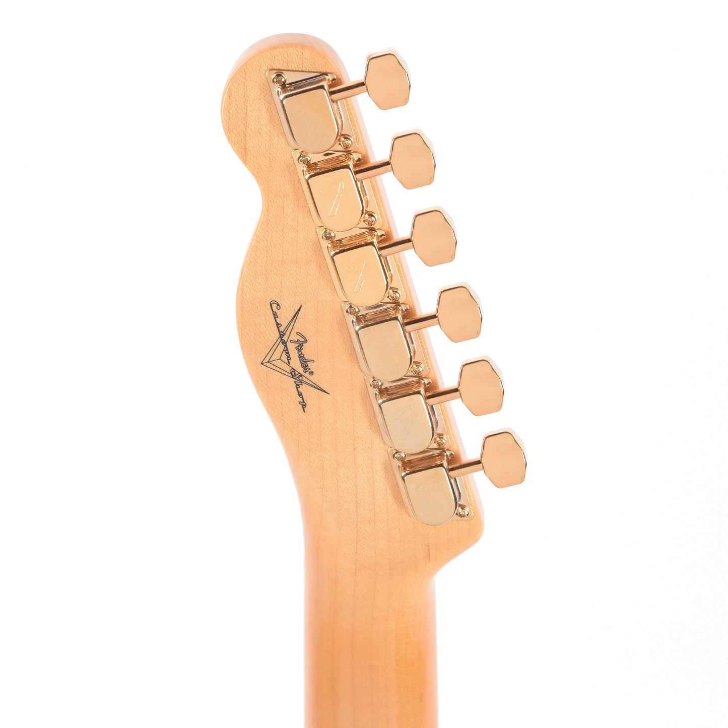 Fender Custom Shop 1968 Custom Telecaster "Chicago Special" NOS Aged Shoreline Gold Top & Back w/Cadillac Green Side Electric Guitars / Solid Body