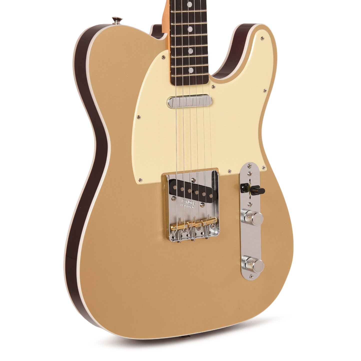 Fender Custom Shop 1968 Custom Telecaster "Chicago Special" NOS Aztec Gold Top & Back w/Oxblood Side Electric Guitars / Solid Body