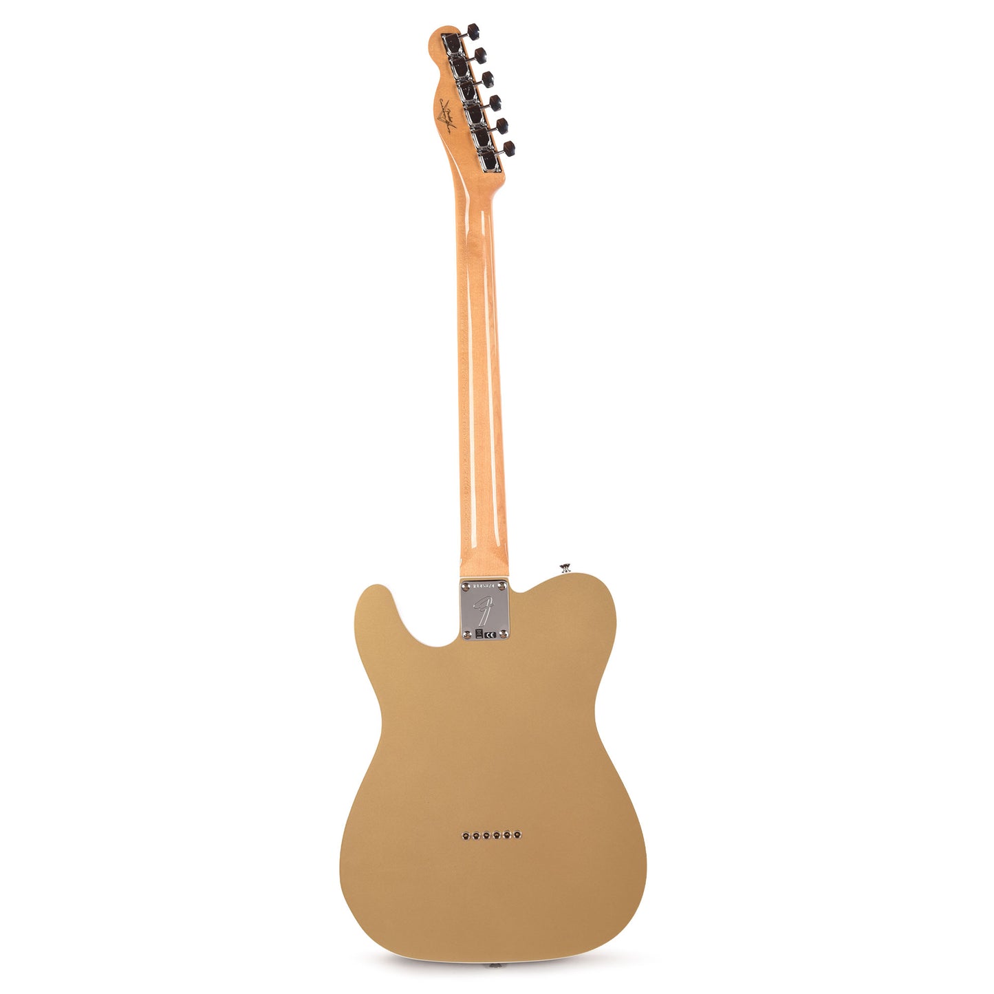 Fender Custom Shop 1968 Custom Telecaster "Chicago Special" NOS Aztec Gold Top & Back w/Oxblood Side Electric Guitars / Solid Body
