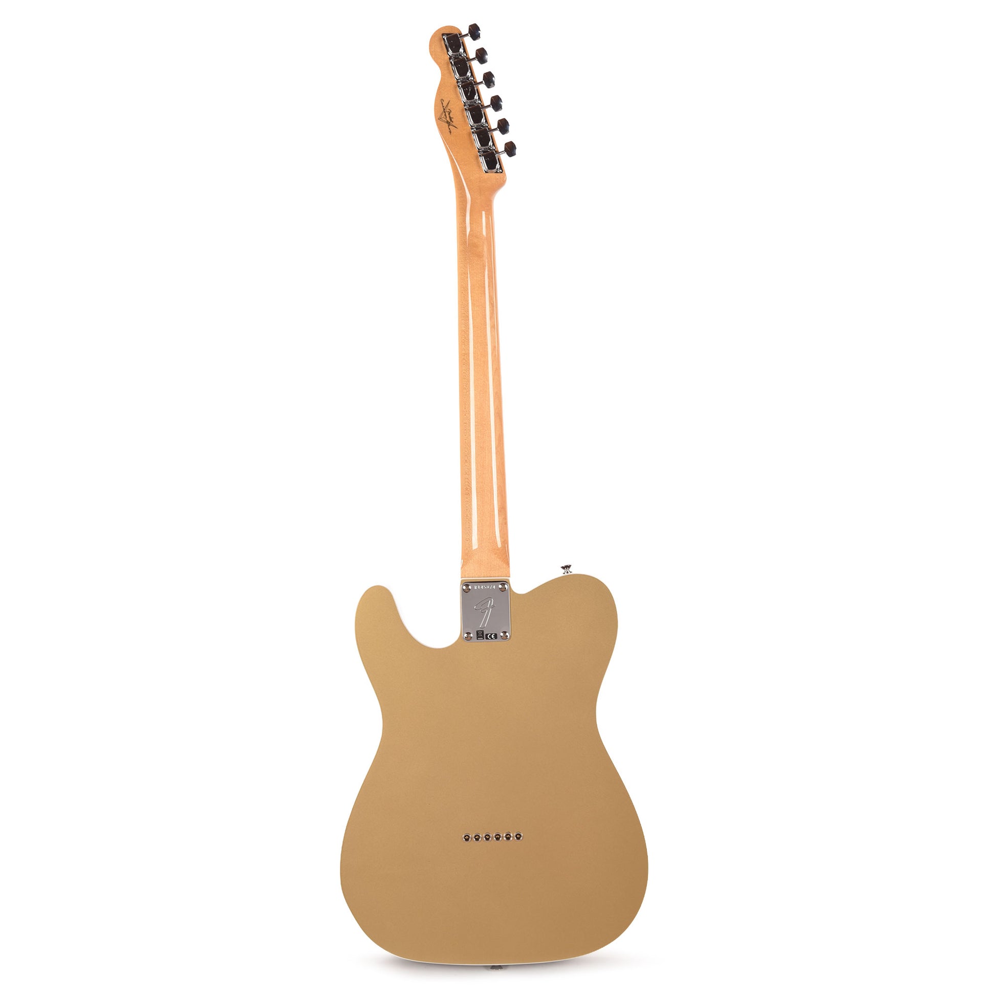 Fender Custom Shop 1968 Custom Telecaster "Chicago Special" NOS Aztec Gold Top & Back w/Oxblood Side Electric Guitars / Solid Body