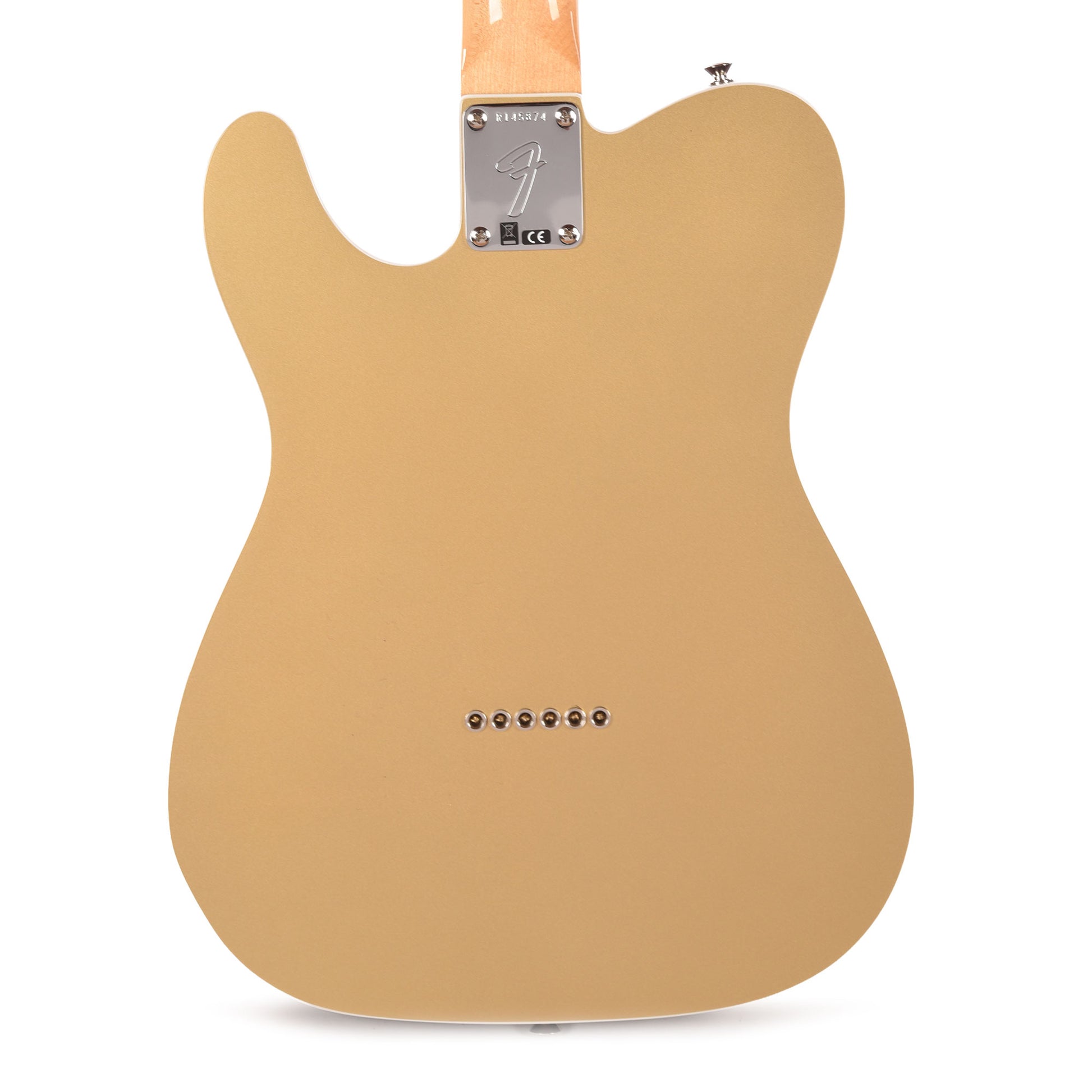 Fender Custom Shop 1968 Custom Telecaster "Chicago Special" NOS Aztec Gold Top & Back w/Oxblood Side Electric Guitars / Solid Body