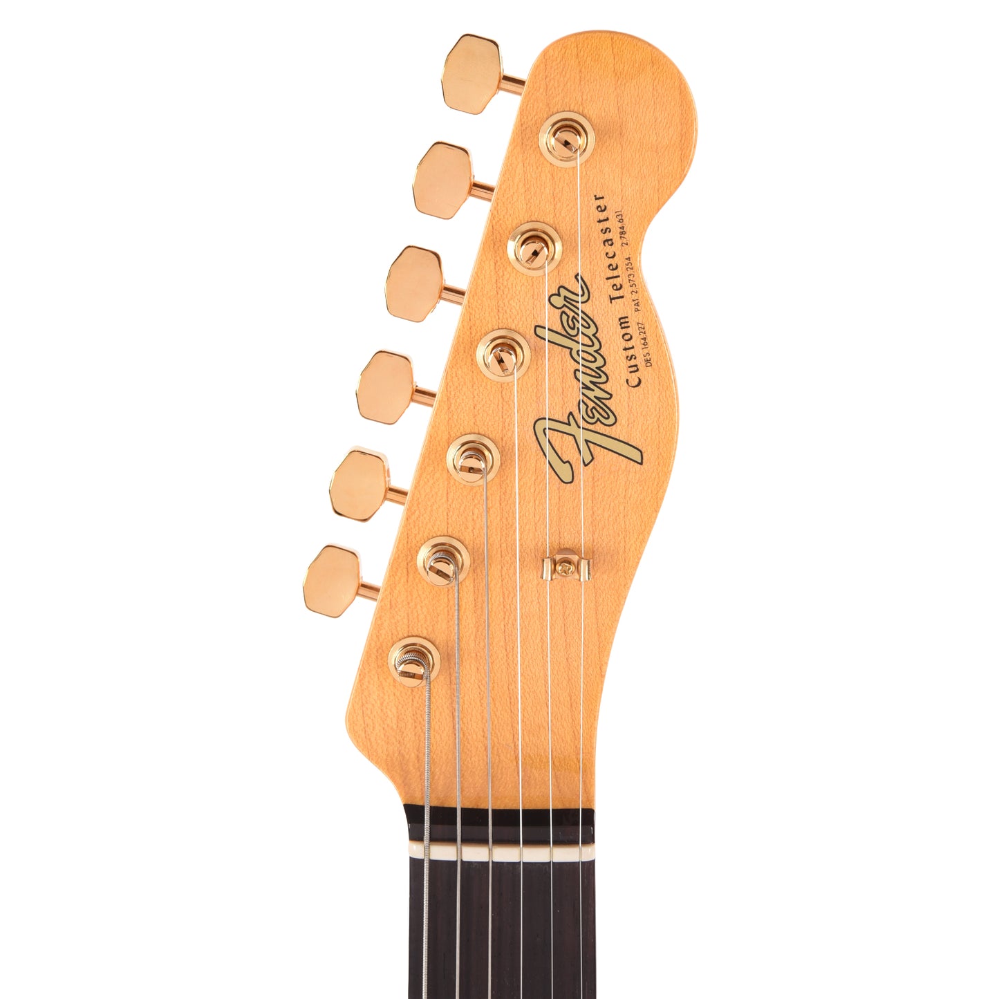 Fender Custom Shop 1968 Custom Telecaster "Chicago Special" NOS Cadillac Green Top & Back w/Shoreline Gold Side Electric Guitars / Solid Body