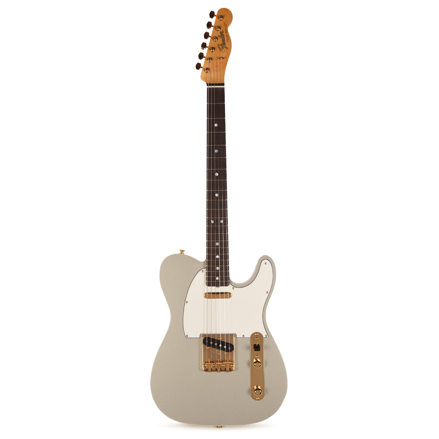 Fender Custom Shop 1968 Custom Telecaster "Chicago Special" NOS Inca Silver Top & Back w/Aztec Gold Side Electric Guitars / Solid Body