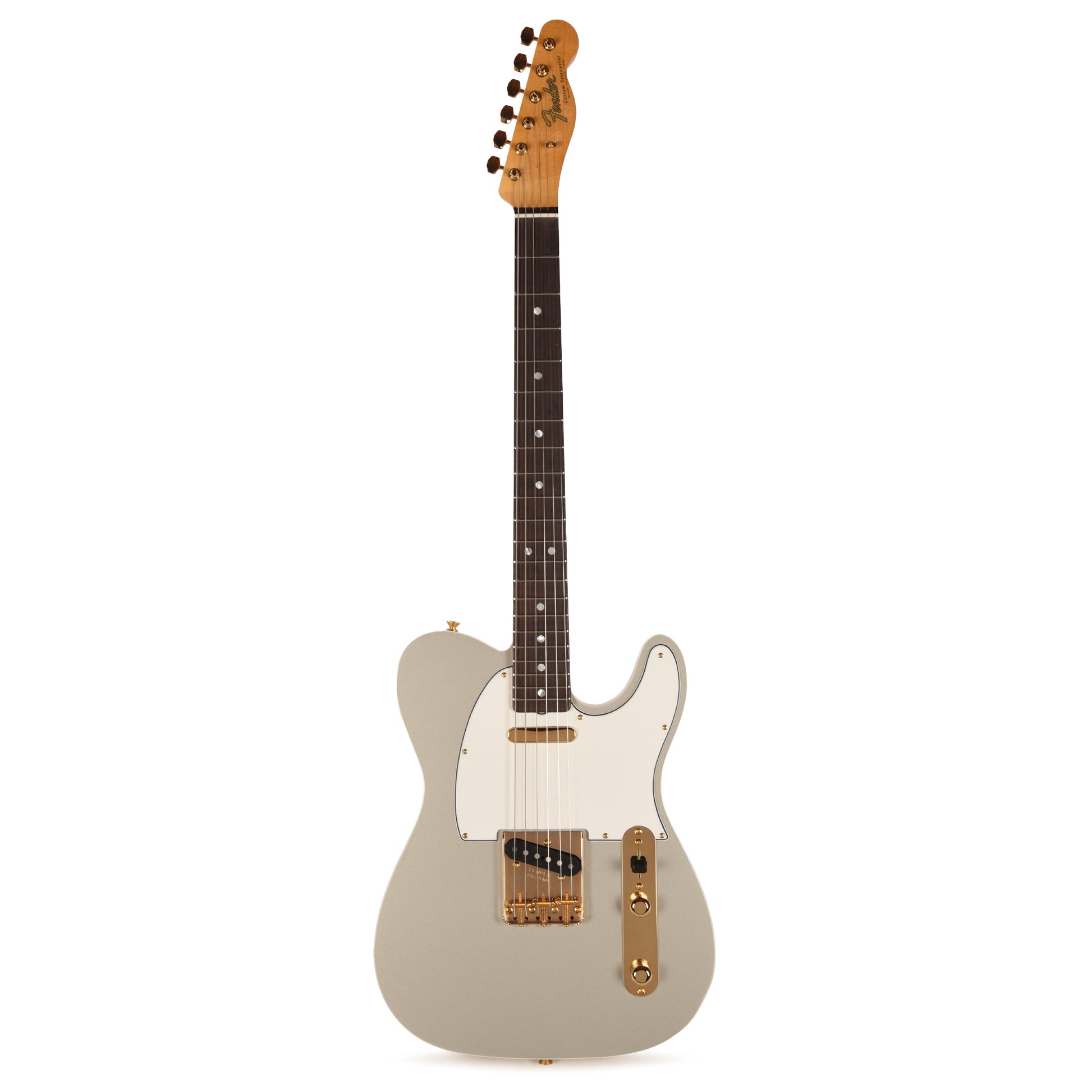 Fender Custom Shop 1968 Custom Telecaster "Chicago Special" NOS Inca Silver Top & Back w/Aztec Gold Side Electric Guitars / Solid Body