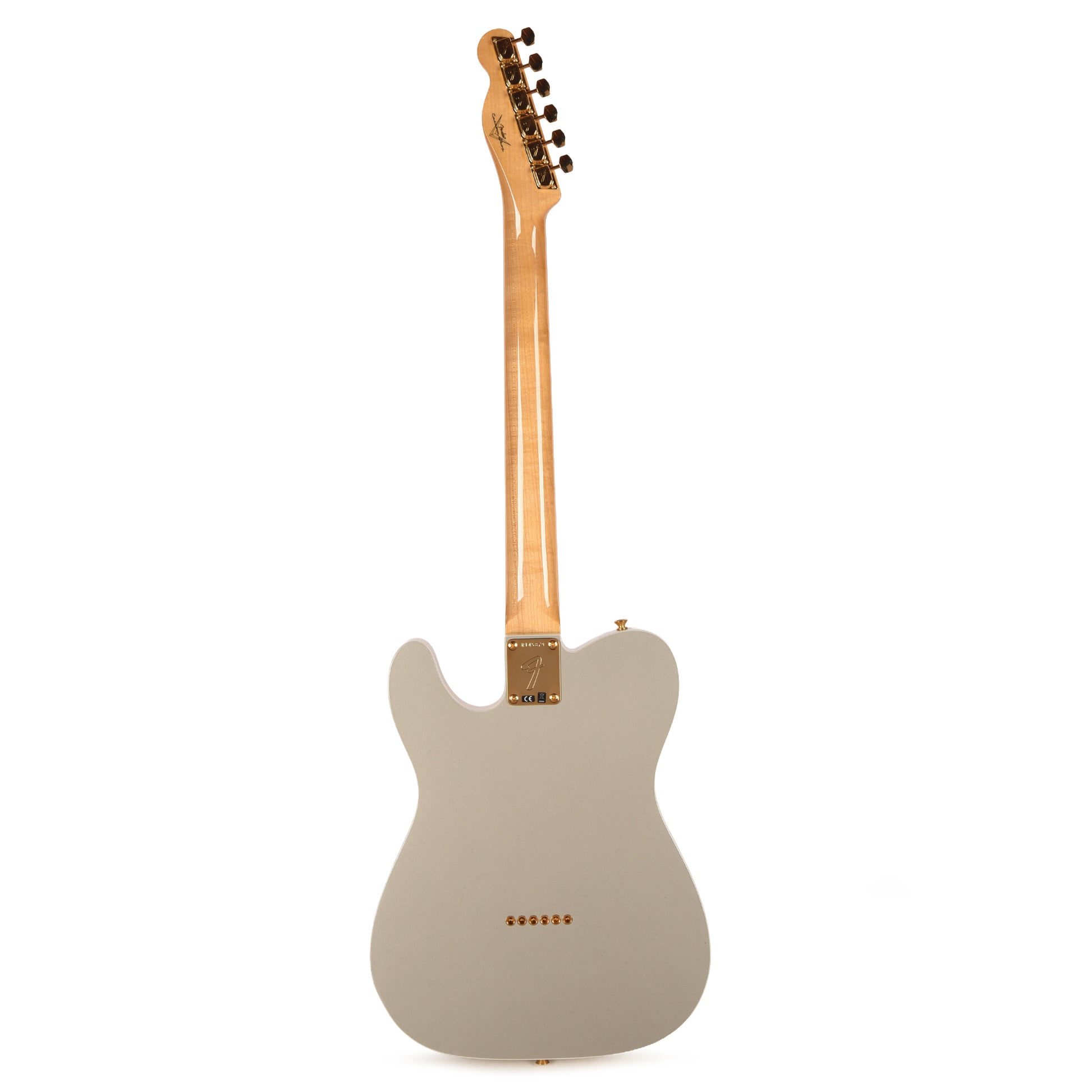 Fender Custom Shop 1968 Custom Telecaster "Chicago Special" NOS Inca Silver Top & Back w/Aztec Gold Side Electric Guitars / Solid Body