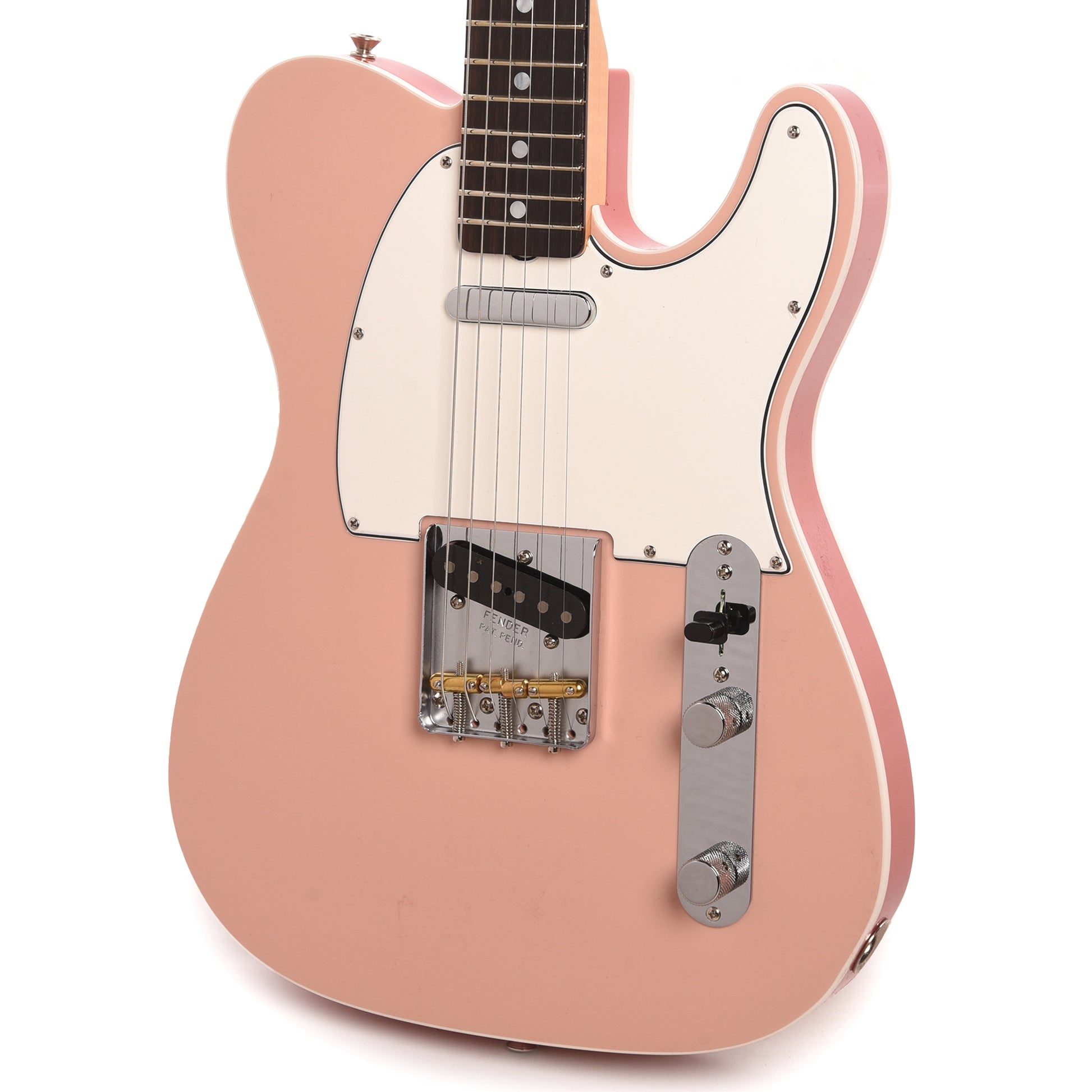Fender Custom Shop 1968 Custom Telecaster "Chicago Special" NOS Shell Pink Top & Back w/Tahitian Coral Side Electric Guitars / Solid Body