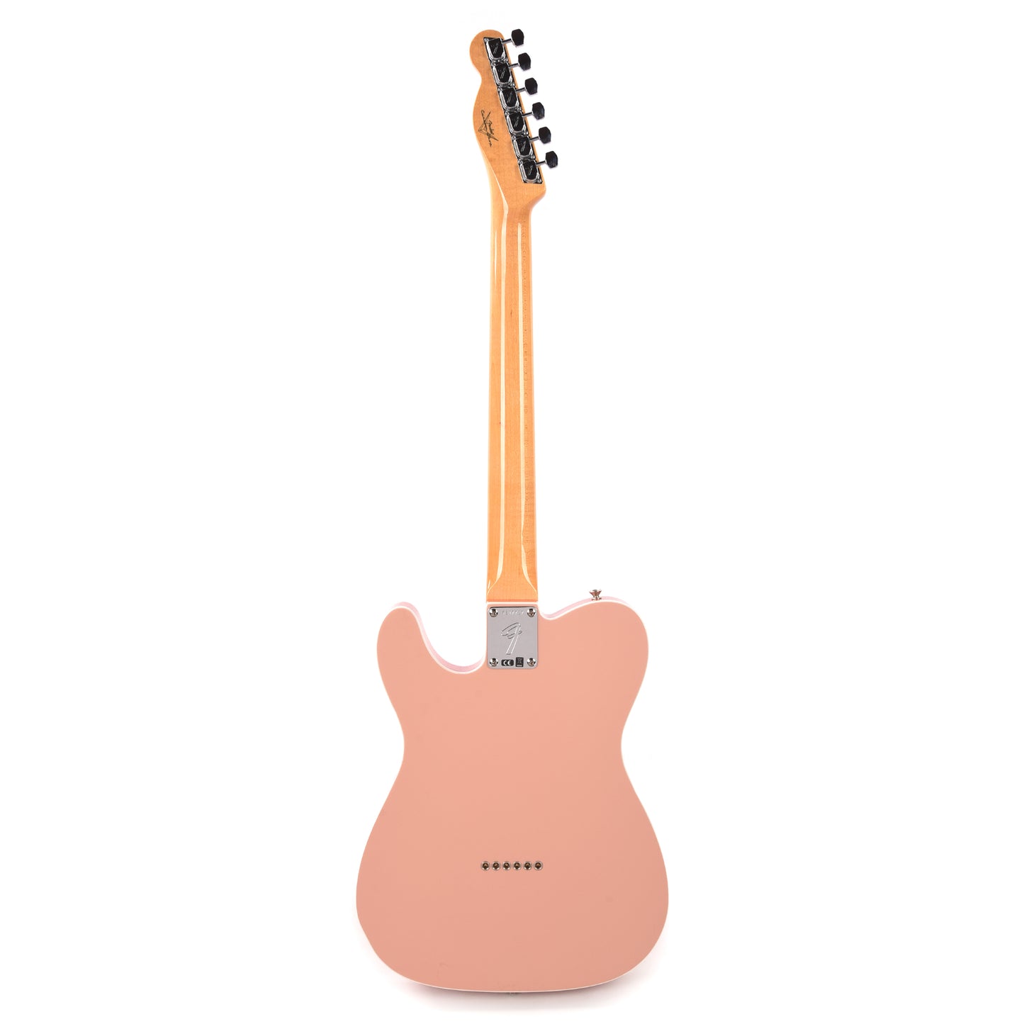 Fender Custom Shop 1968 Custom Telecaster "Chicago Special" NOS Shell Pink Top & Back w/Tahitian Coral Side Electric Guitars / Solid Body