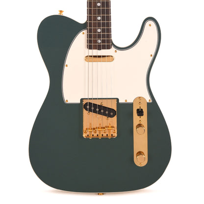 Fender Custom Shop 1968 Custom Telecaster "Chicago Special" NOS Sherwood Green Metallic Top & Back w/Aztec Gold Side Electric Guitars / Solid Body
