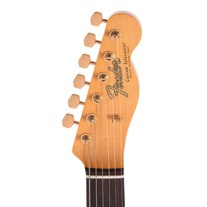 Fender Custom Shop 1968 Custom Telecaster "Chicago Special" NOS Sherwood Green Metallic Top & Back w/Aztec Gold Side Electric Guitars / Solid Body