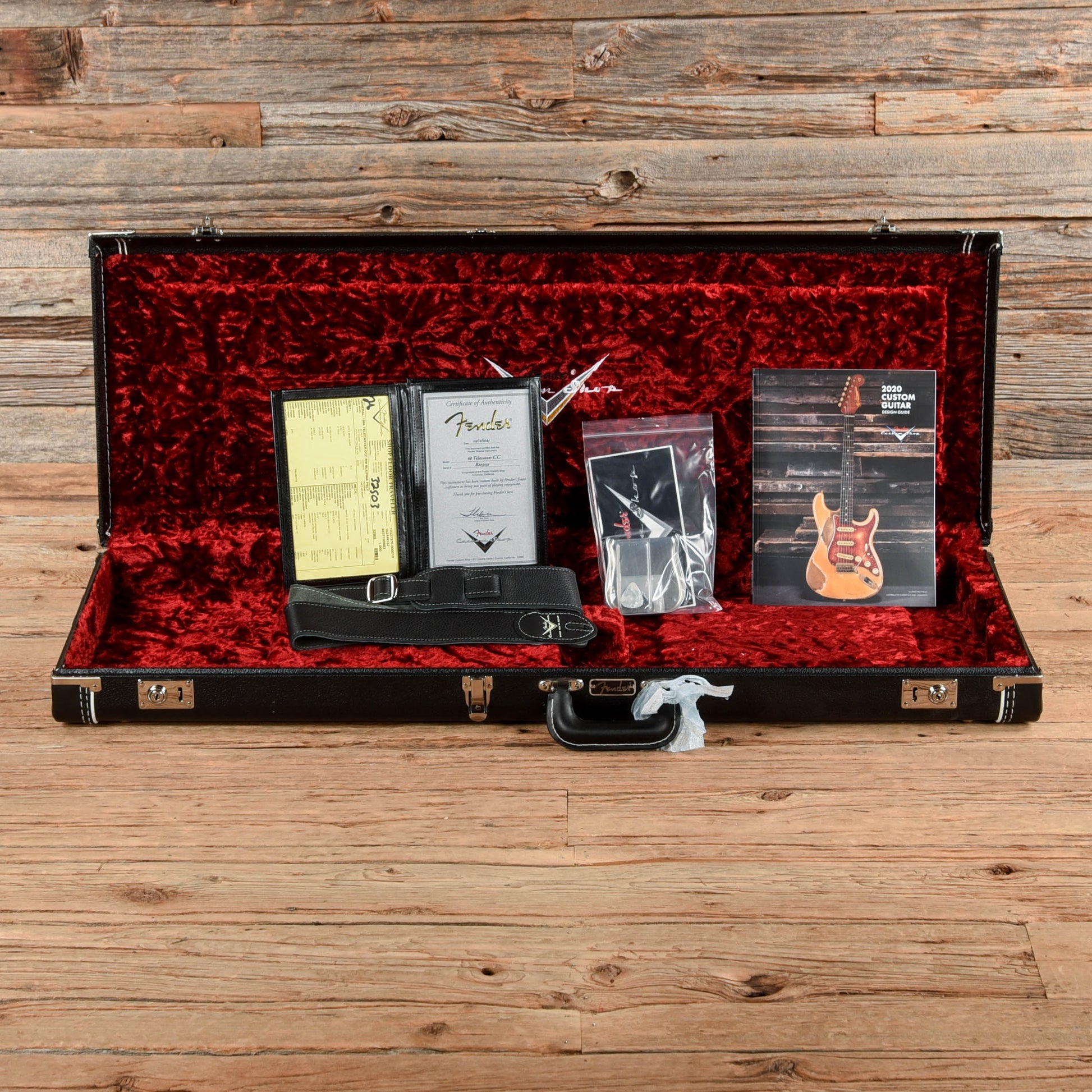 Fender Custom Shop 1968 Telecaster Deluxe Closet Classic Black Over Pink Paisley Electric Guitars / Solid Body