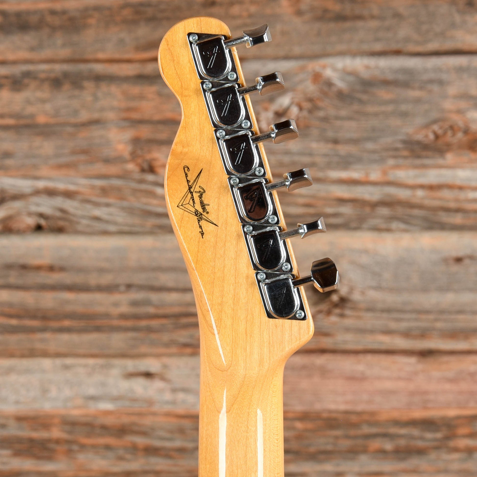 Fender Custom Shop 1968 Telecaster Deluxe Closet Classic Black Over Pink Paisley Electric Guitars / Solid Body