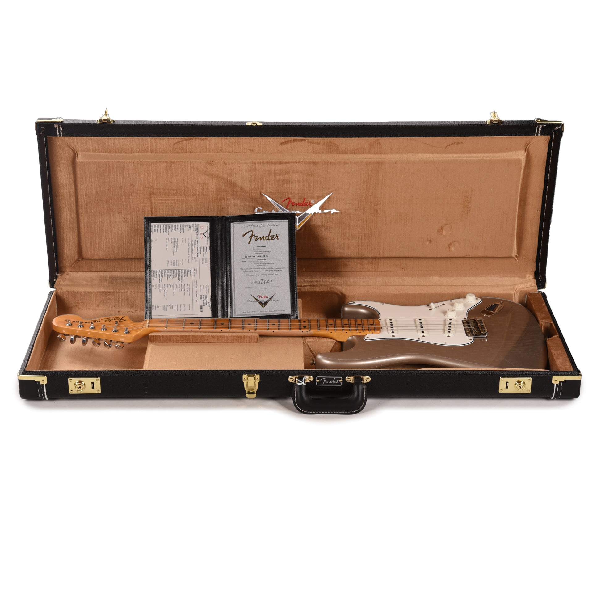 Fender Custom Shop 1969 Stratocaster Journeyman Relic Faded Shoreline Gold Electric Guitars / Solid Body