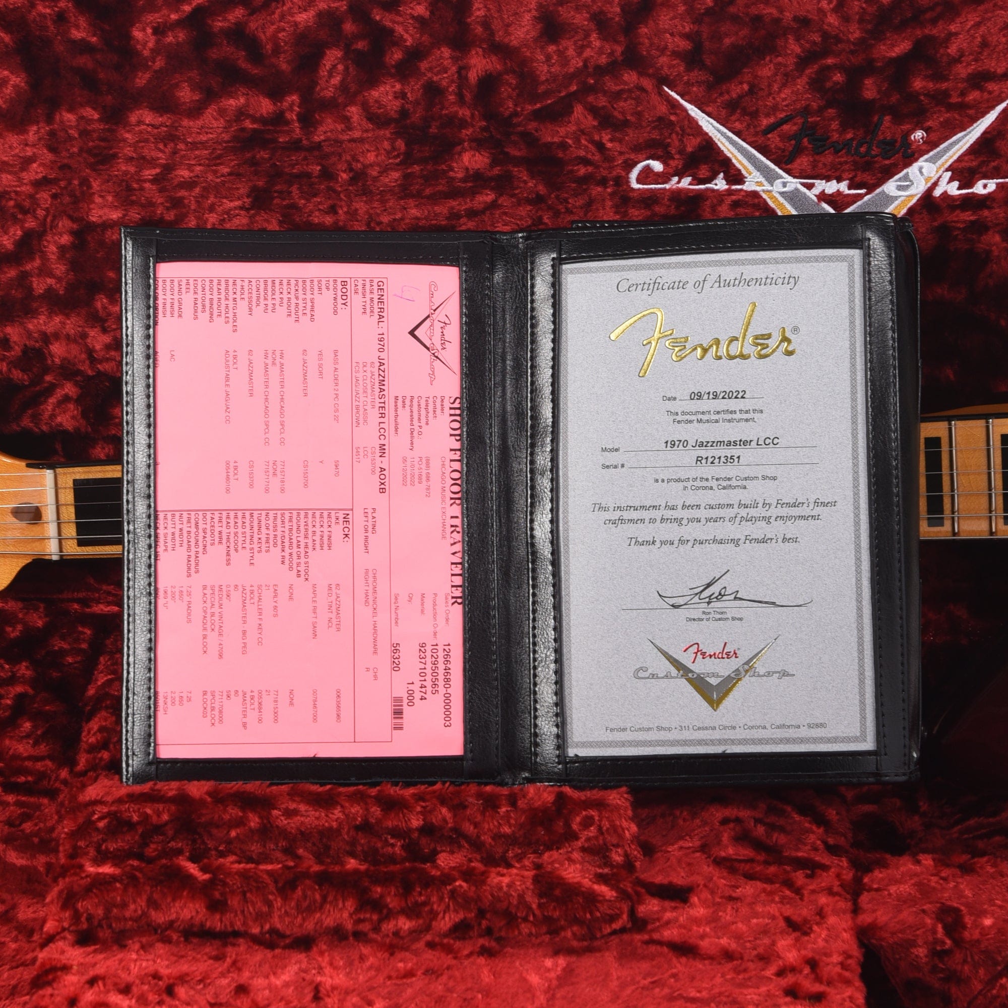 Fender Custom Shop 1970 Jazzmaster 