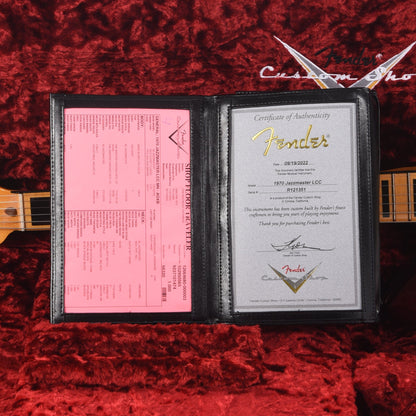 Fender Custom Shop 1970 Jazzmaster "Chicago Special" Deluxe Closet Classic Aged Oxblood w/Tortoise Pickguard Electric Guitars / Solid Body