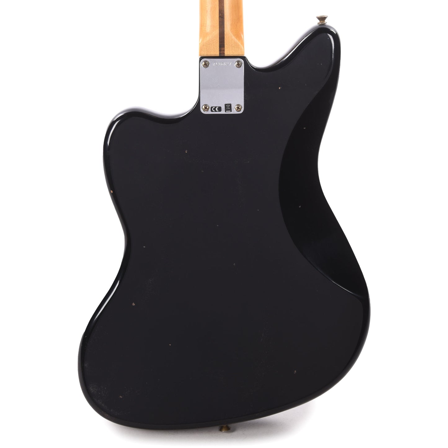 Fender Custom Shop 1970 Jazzmaster "Chicago Special" Journeyman Relic Aged Black w/3-Ply White Pickguard Electric Guitars / Solid Body