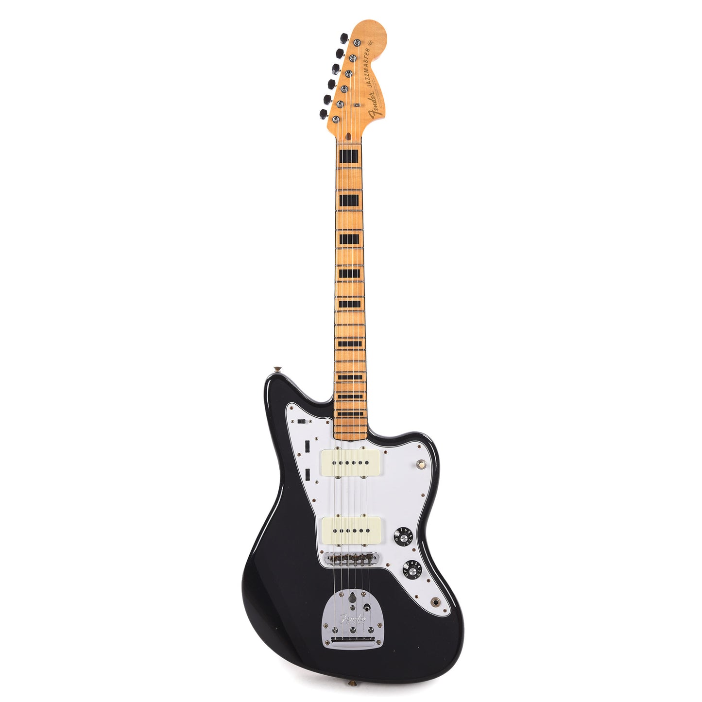 Fender Custom Shop 1970 Jazzmaster "Chicago Special" Journeyman Relic Aged Black w/3-Ply White Pickguard Electric Guitars / Solid Body