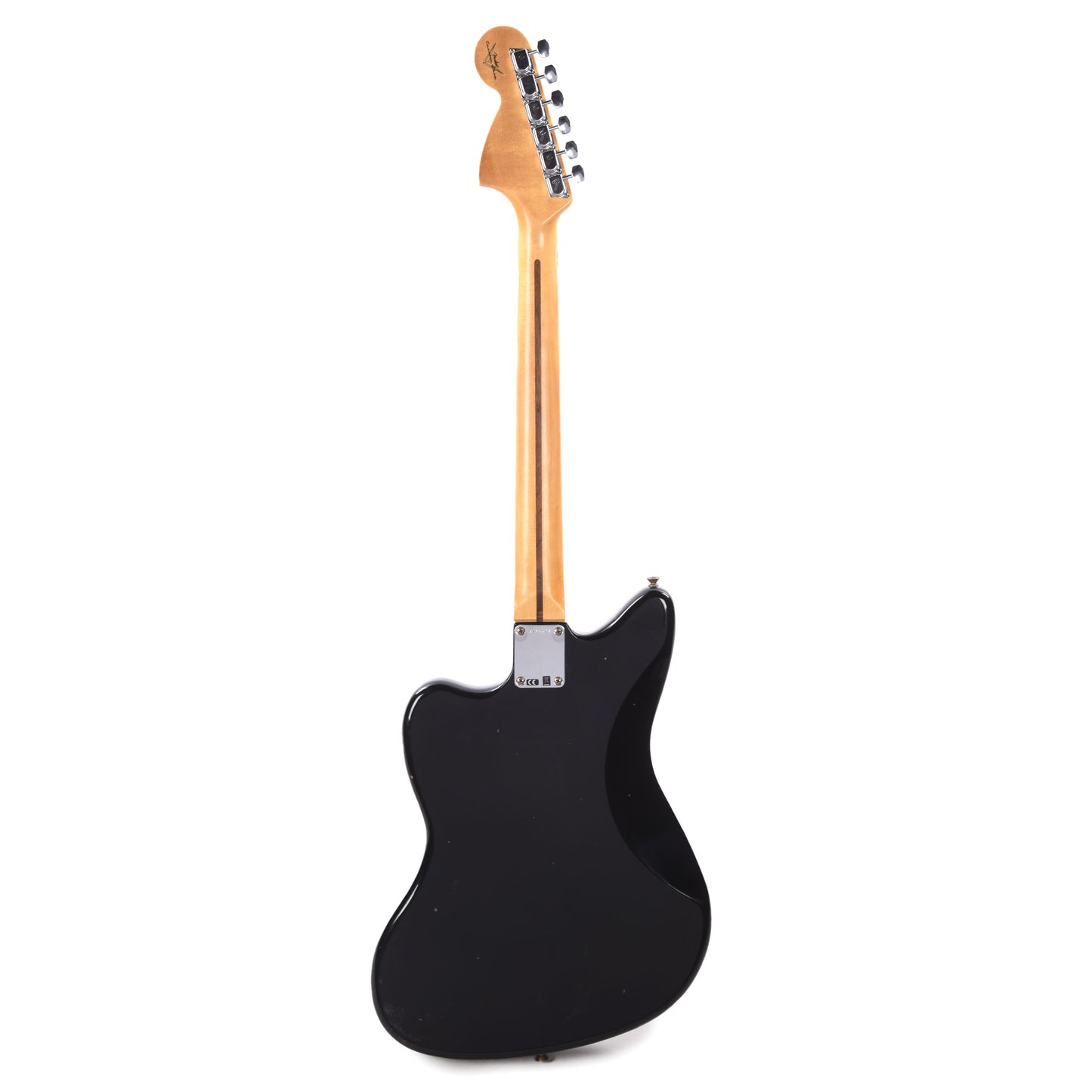 Fender Custom Shop 1970 Jazzmaster "Chicago Special" Journeyman Relic Aged Black w/3-Ply White Pickguard Electric Guitars / Solid Body