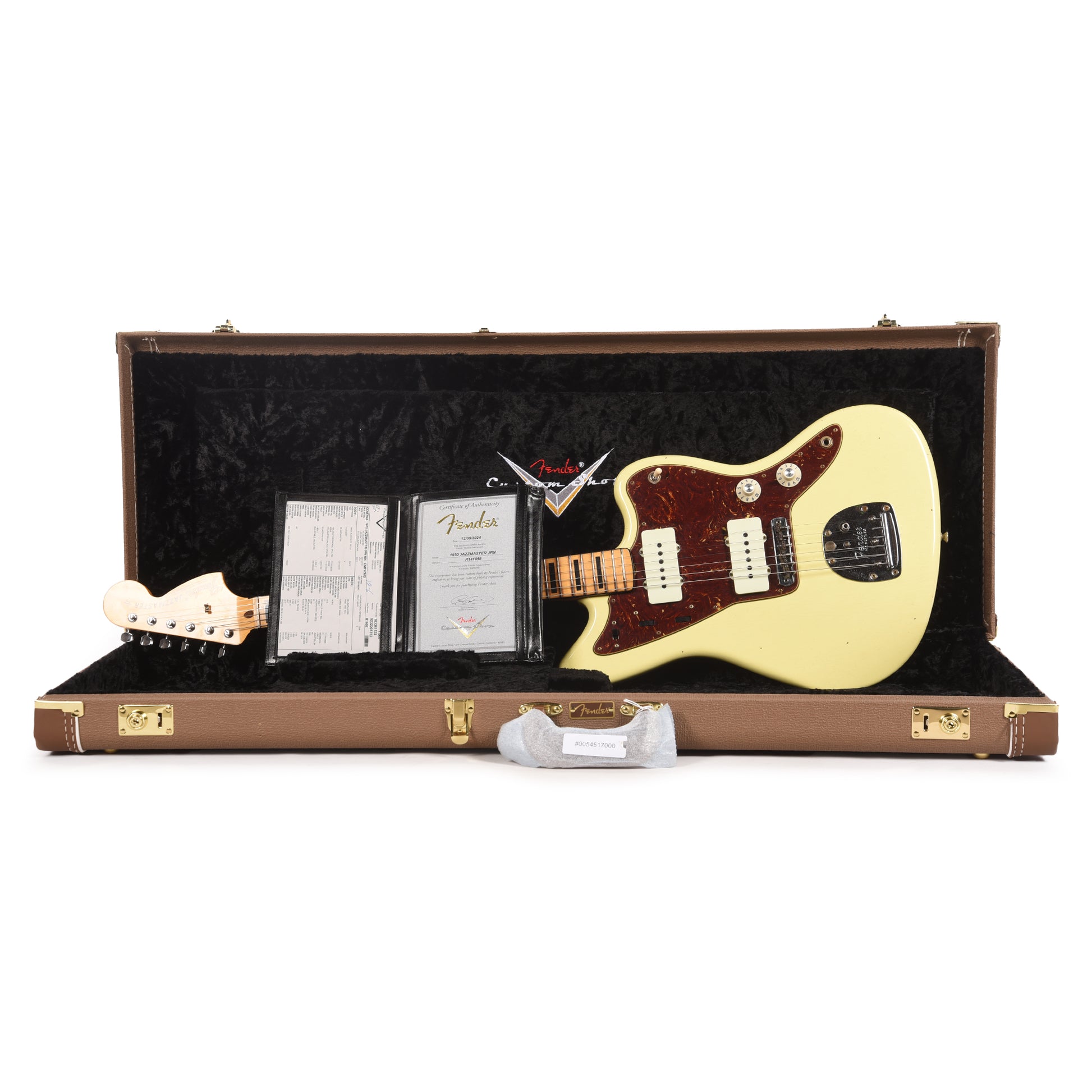 Fender Custom Shop 1970 Jazzmaster "Chicago Special" Journeyman Relic Canary Diamond Electric Guitars / Solid Body
