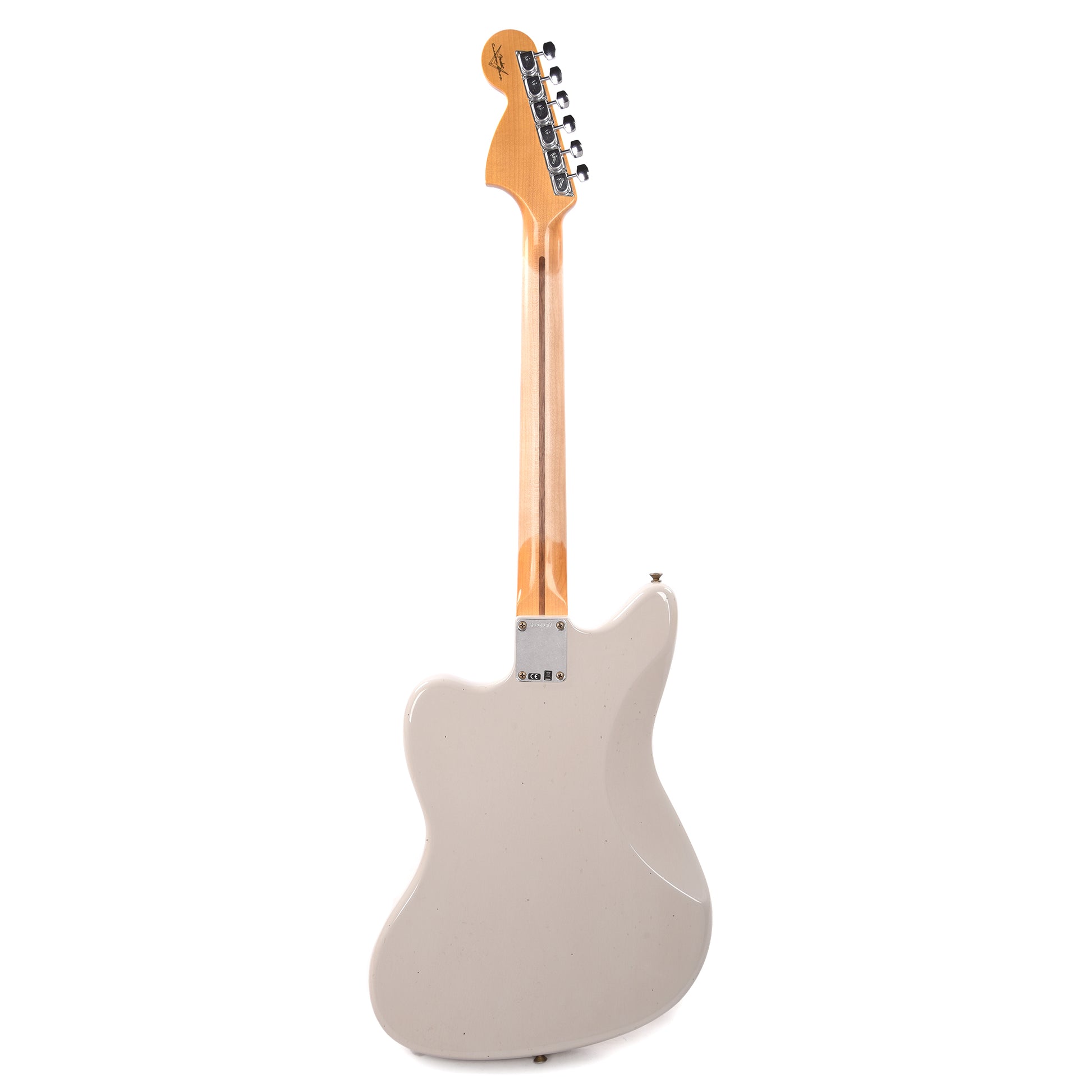 Fender Custom Shop 1970 Jazzmaster "Chicago Special" Journeyman Relic Dirty Olympic White Electric Guitars / Solid Body