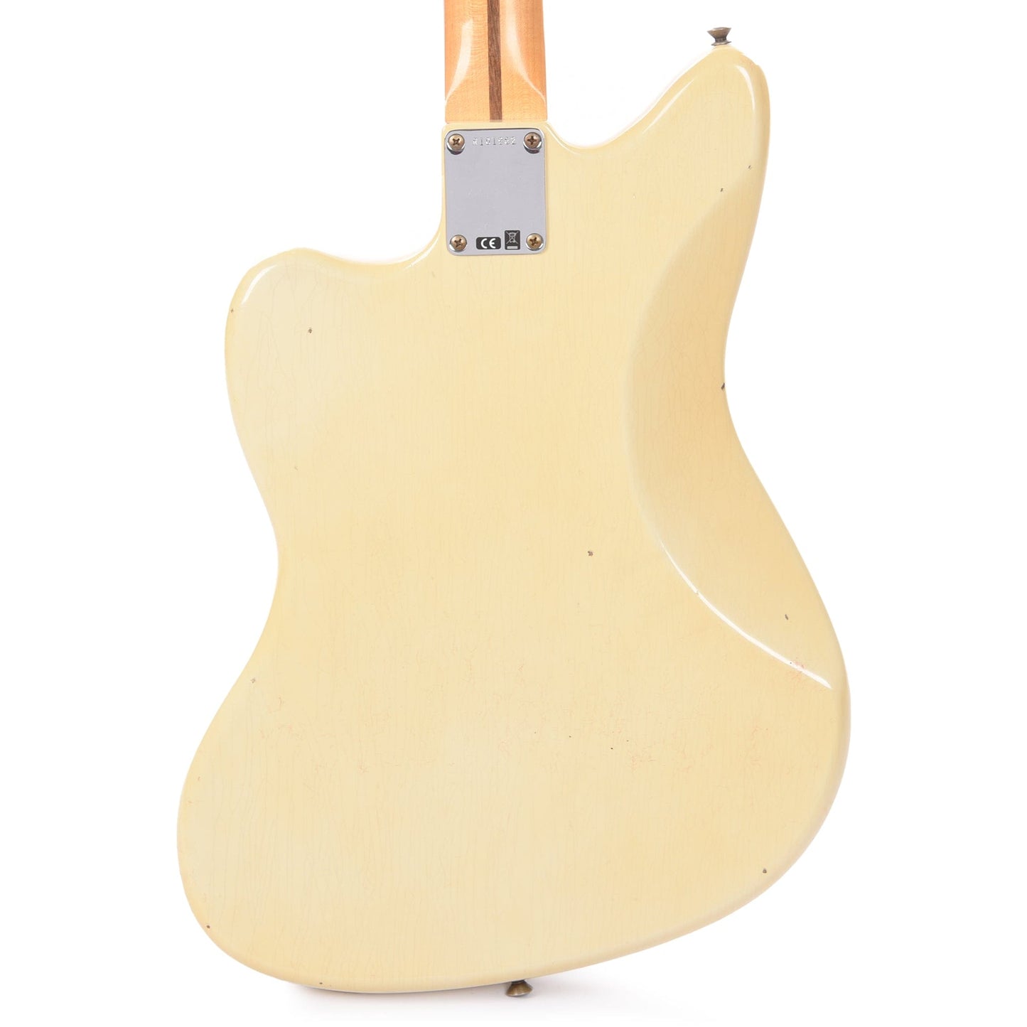 Fender Custom Shop 1970 Jazzmaster "Chicago Special" Journeyman Super Super Aged Olympic White Electric Guitars / Solid Body