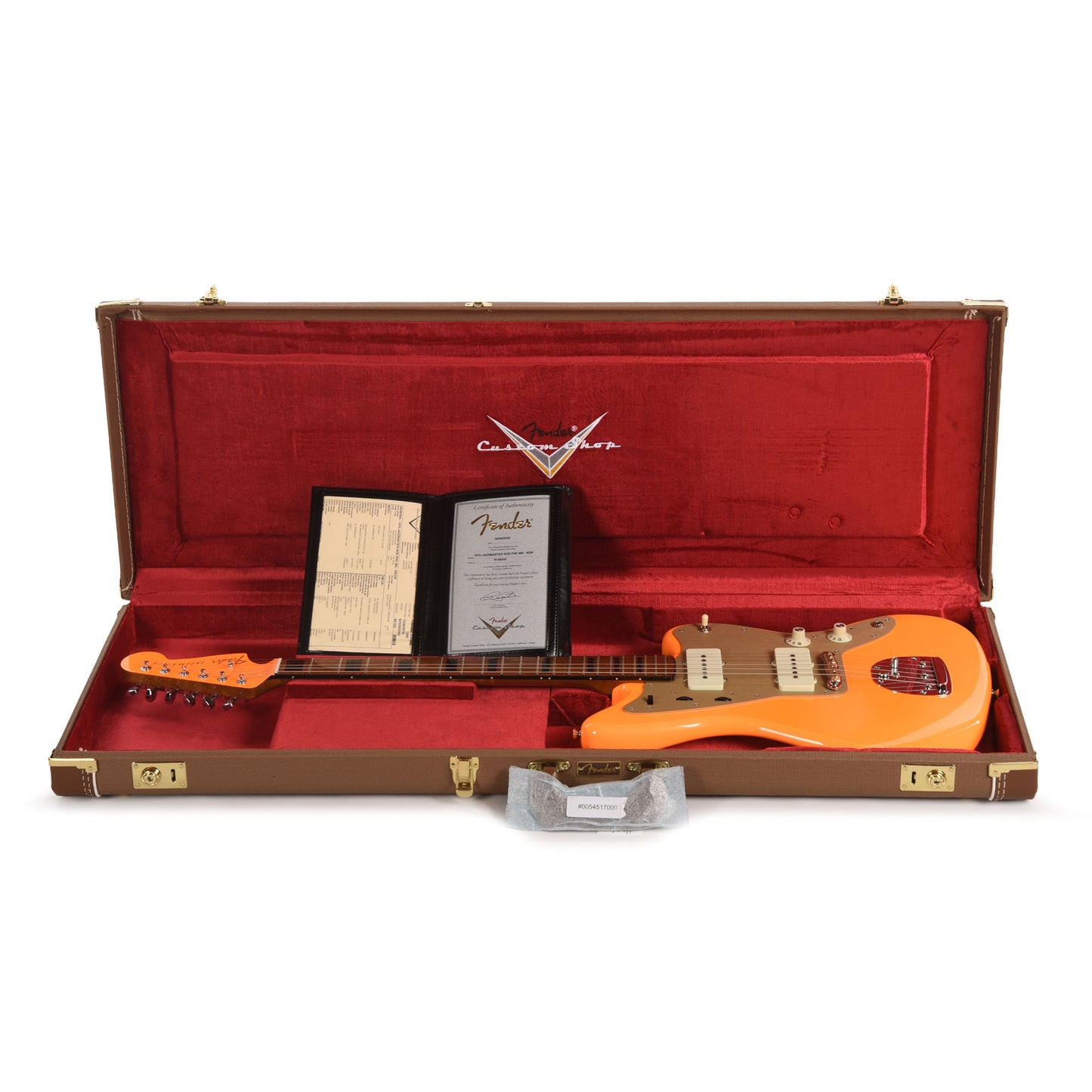 Fender Custom Shop 1970 Jazzmaster "Chicago Special" NOS Fluorescent Orange Electric Guitars / Solid Body